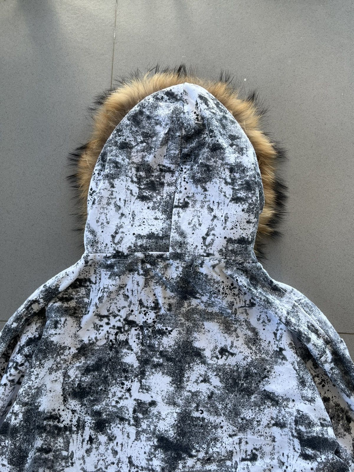 14th Addiction JAPANESE WILD LIFE FUR ZIP HOODIE GOTHIC SEDITIONARIES PUNK Size US L / EU 52-54 / 3 - 8 Thumbnail