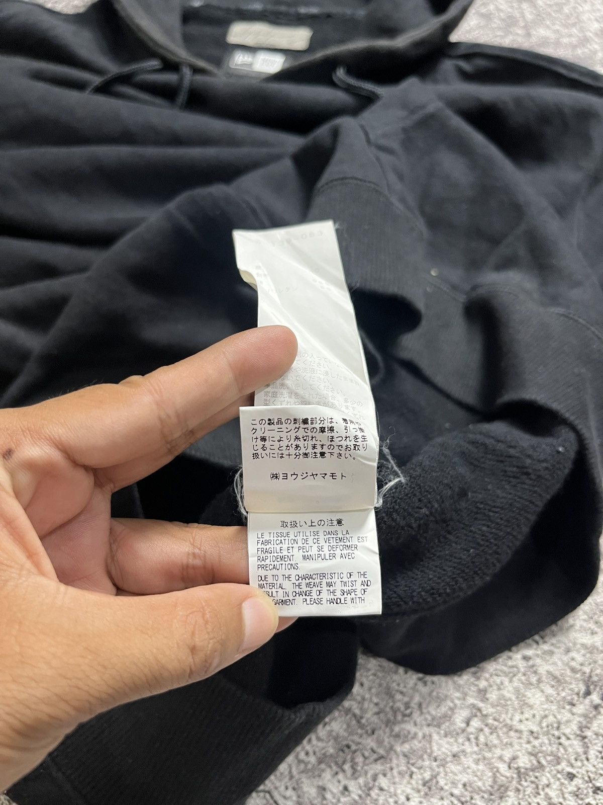 New Era × Yohji Yamamoto Yohji yamamoto X New era hoodie Size US M / EU 48-50 / 2 - 5 Thumbnail