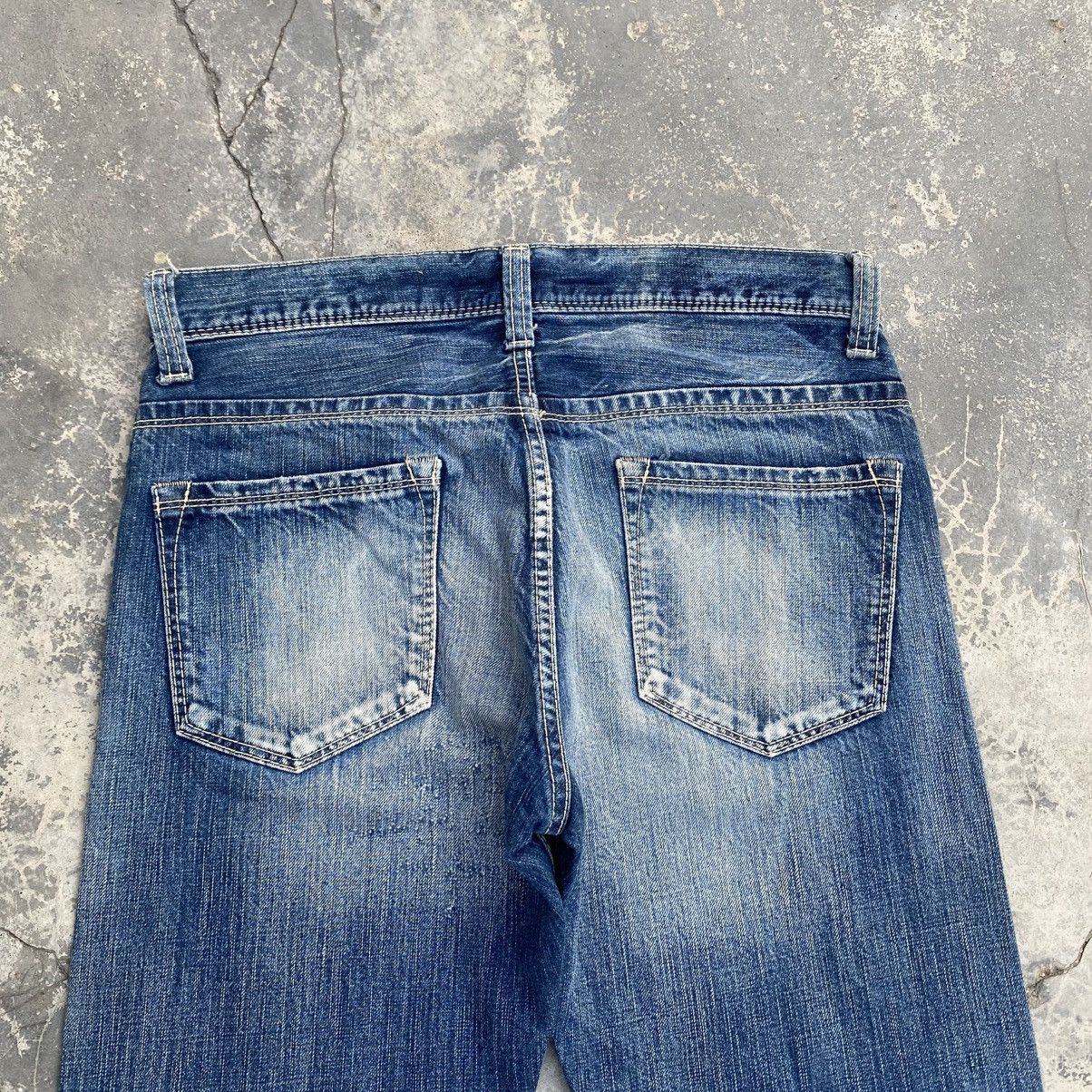 Vintage CO&LU Rockin Pop Star Poem Jeans Size US 32 / EU 48 - 9 Thumbnail