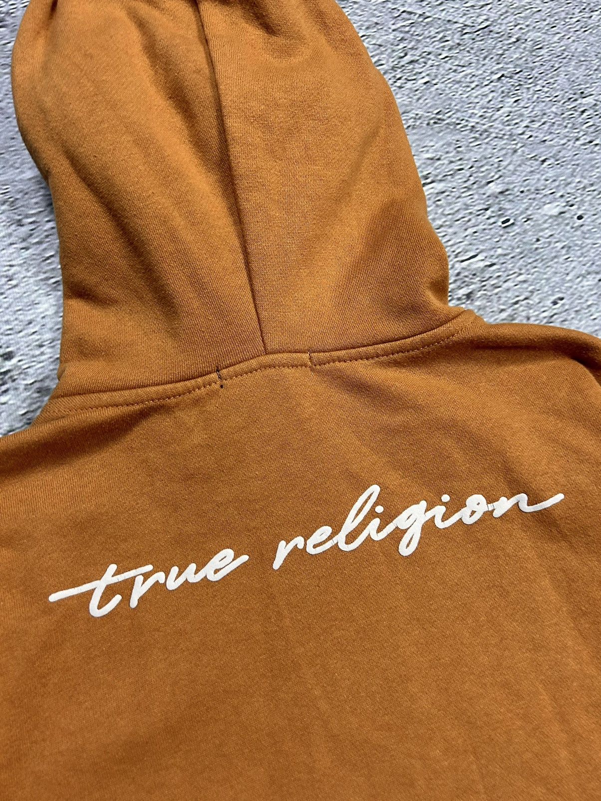True Religion True Religion vintage orange zip hoodie big logo Y2K Size US S / EU 44-46 / 1 - 5 Thumbnail