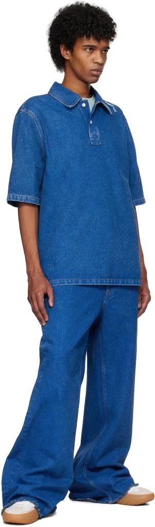 Marni o1w1db10526 T-Shirts in Blue Size US M / EU 48-50 / 2 - 2 Thumbnail