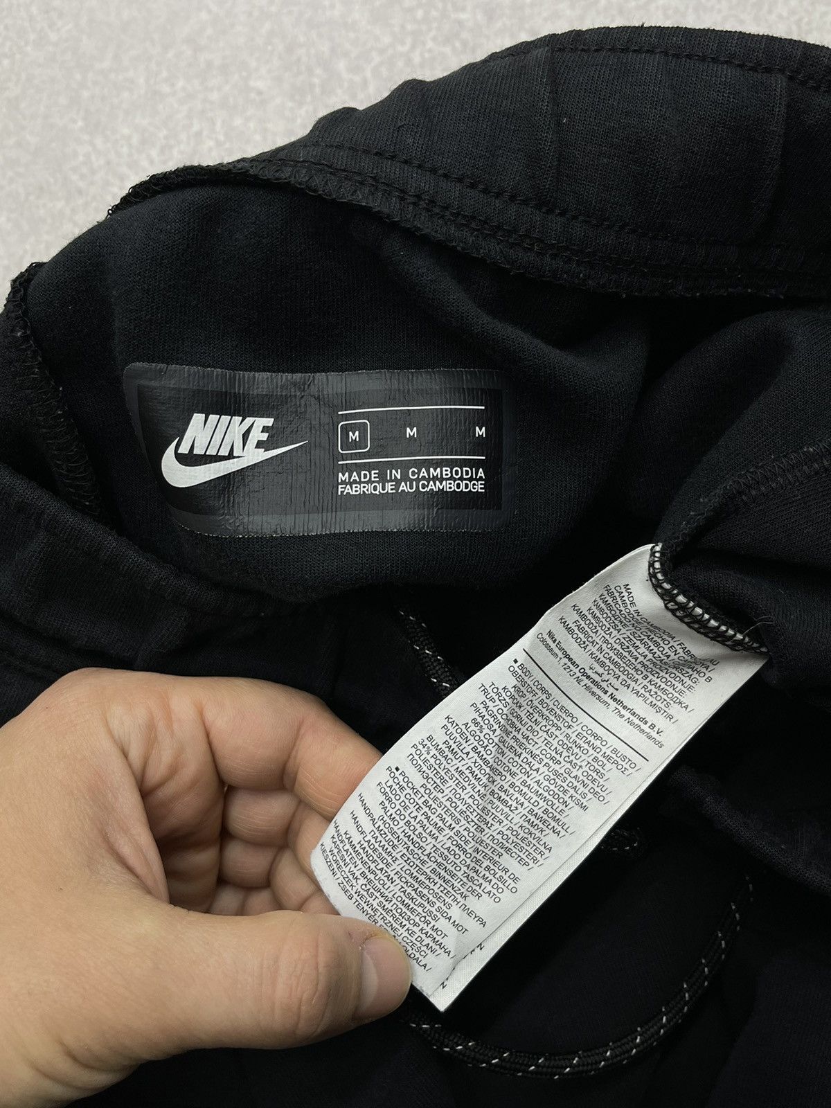 Jordan Brand Mens Nike Tech Fleece Black Sweatpants Drill Drip ACG TN Size US 32 / EU 48 - 11 Thumbnail