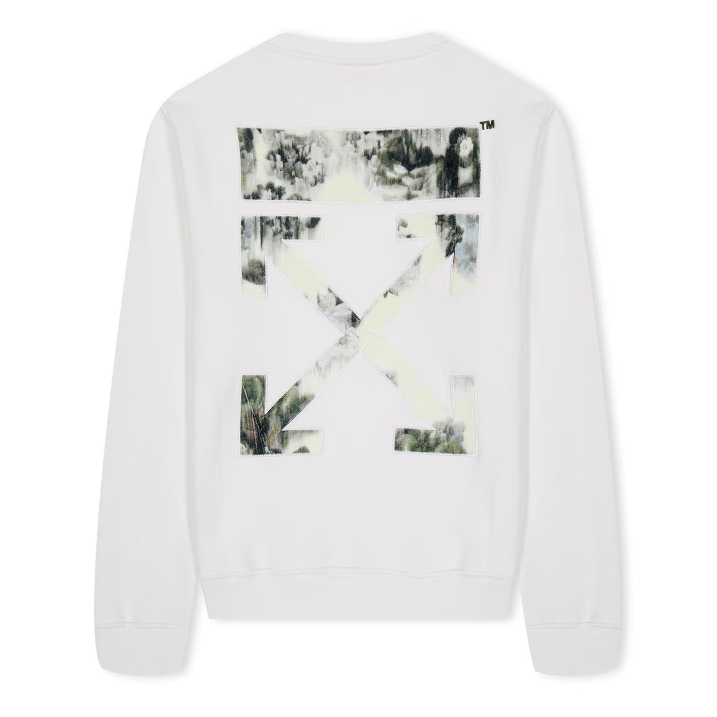 Off-White o1g2r1mq1224 Sweatshirt in White Size XS / US 0-2 / IT 36-38 - 2 Thumbnail