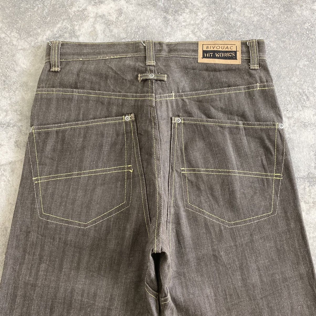 Japanese Brand Vintage Bivouac Japan Double knee HBT Workwear Denim Size US 32 / EU 48 - 18 Thumbnail