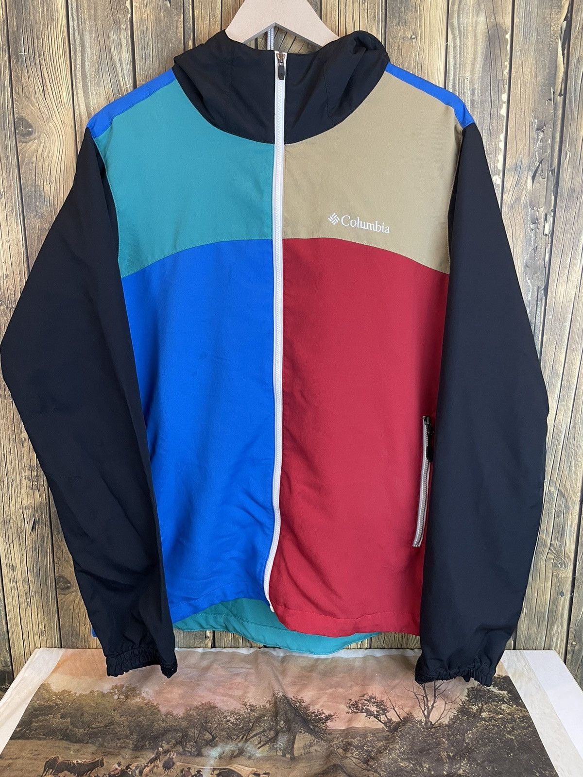 Columbia Columbia colourful light jacket Size US L / EU 52-54 / 3 - 1 Thumbnail