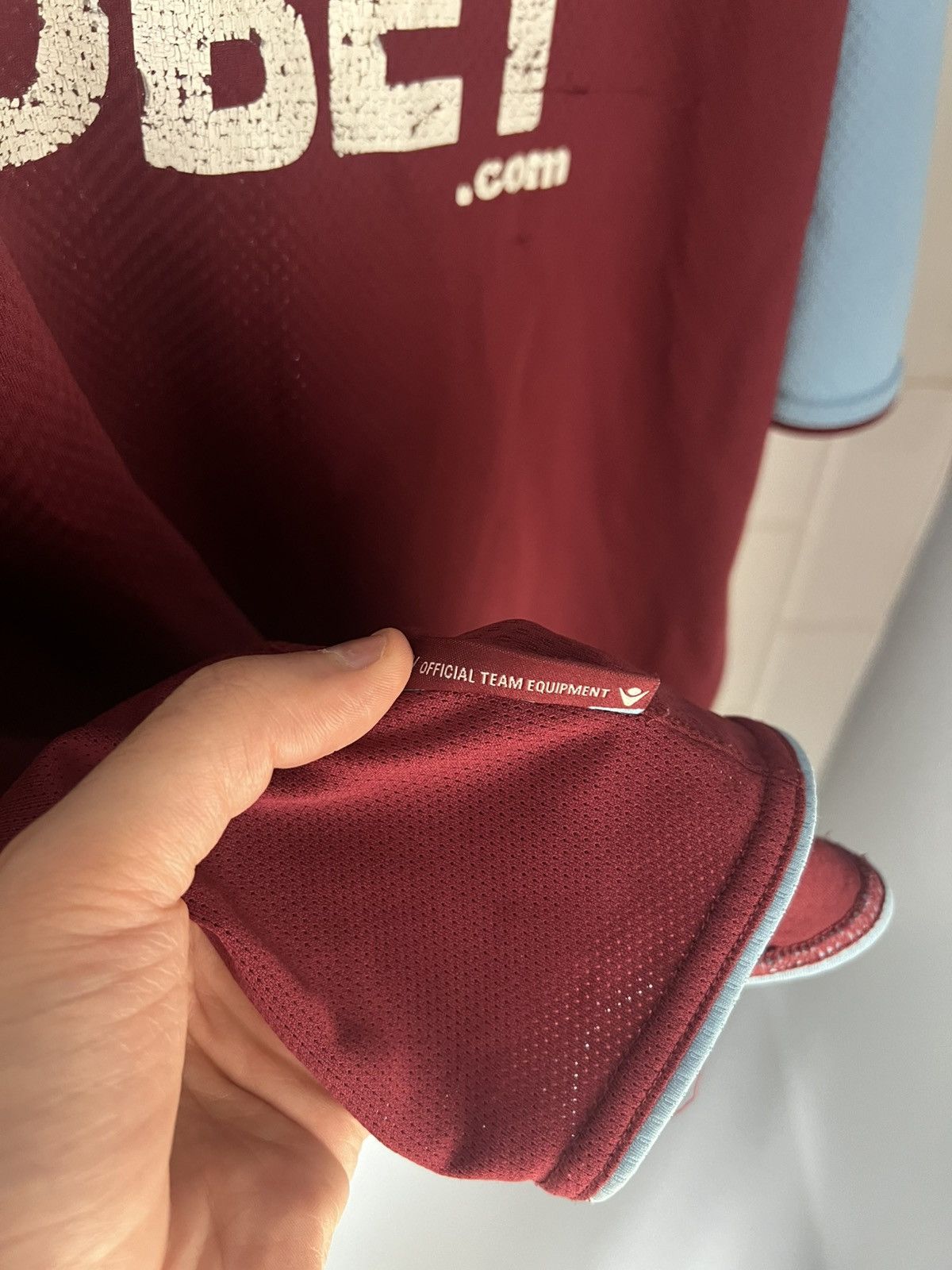 Vintage VERY RARE MACRON FC WEST HAM UNITED ENGLAND SOCCER JERSEY Size US XXL / EU 58 / 5 - 6 Thumbnail