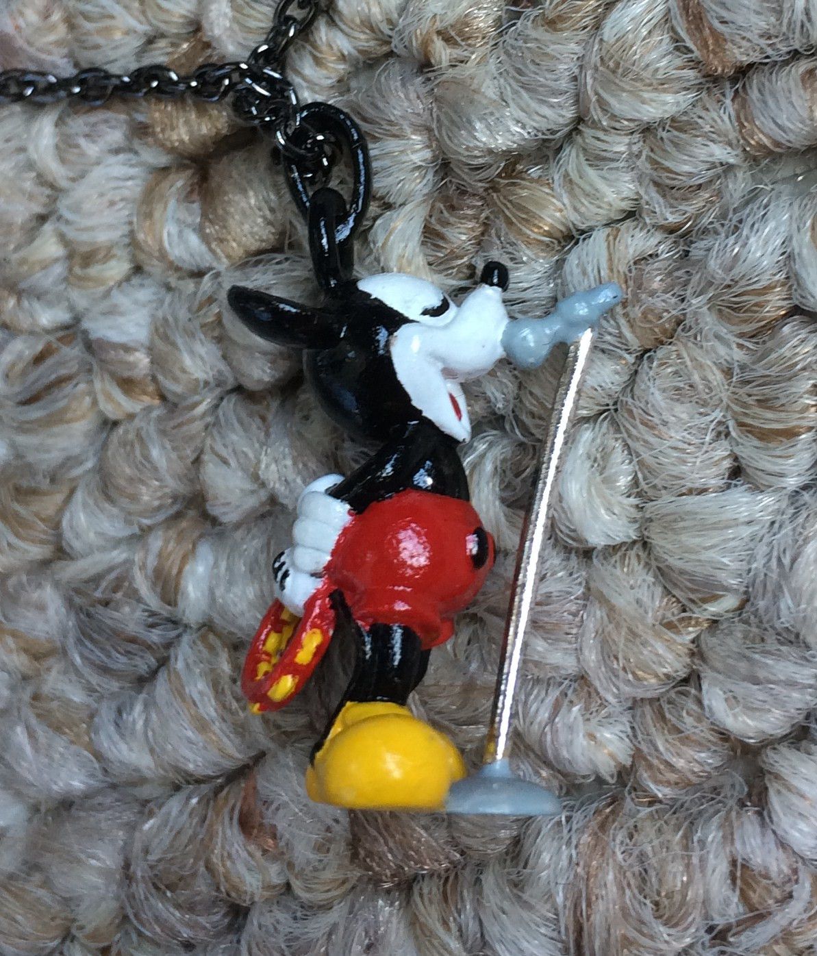 Disney × Jam Home Made × Number (N)ine 2000 Number (N)ine x Jam Homemade x Mickey Necklace Size ONE SIZE - 8 Thumbnail
