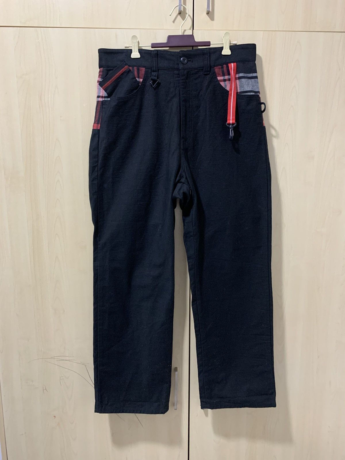 WHIZ LIMITED Rare Whiz limited denim black pant adjustable waist Size US 34 / EU 50 - 1 Thumbnail