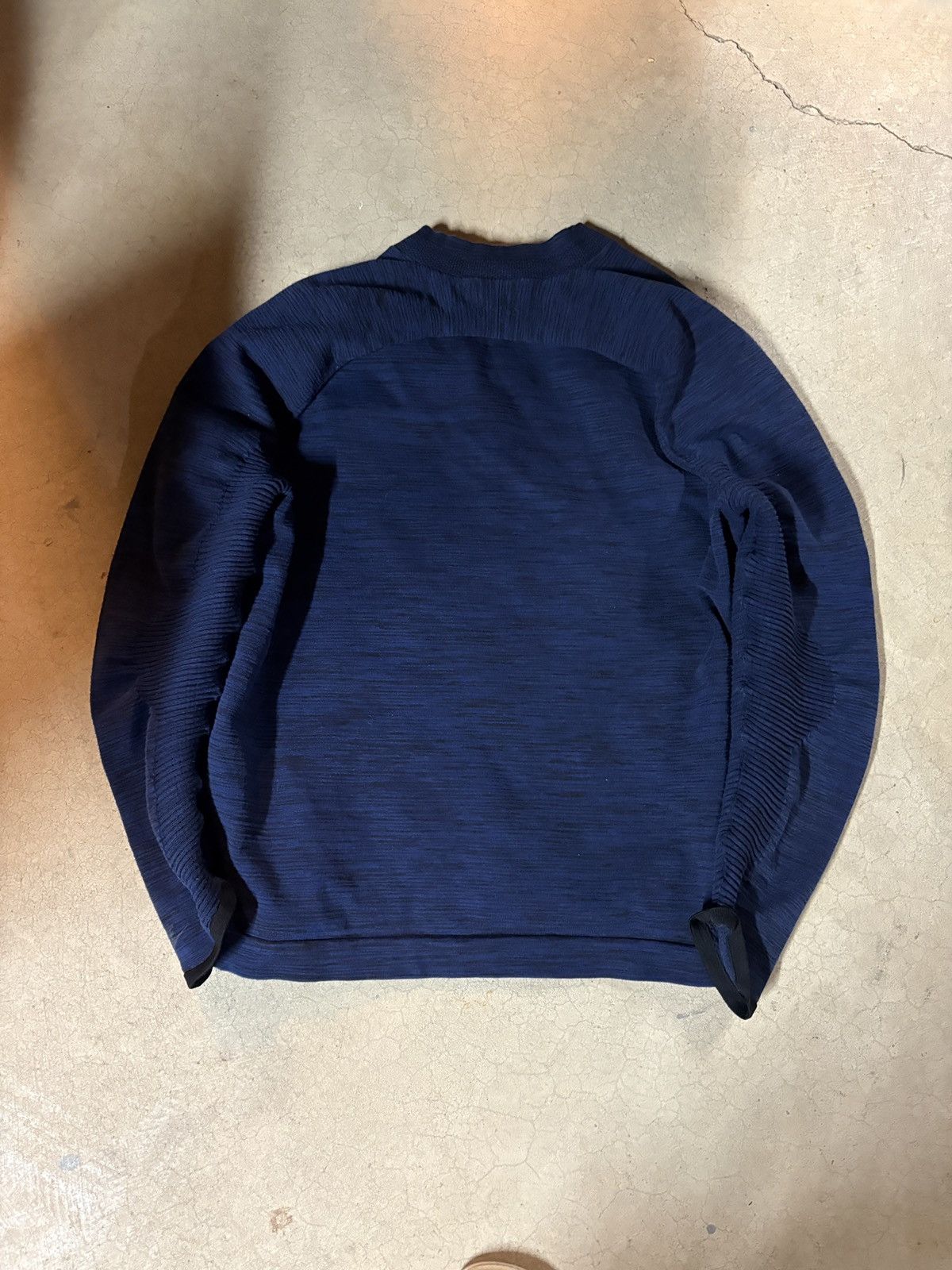 Nike Nike Tech Knit Bomber Jacket Navy Size XL Size US XL / EU 56 / 4 - 4 Thumbnail