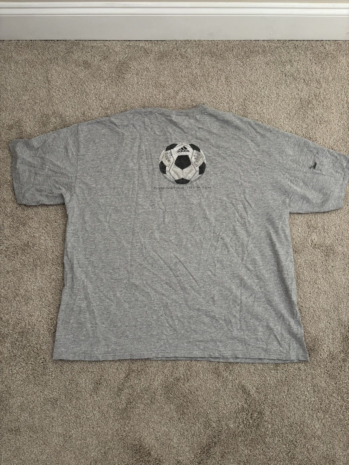 Adidas Vintage Adidas Soccer T Shirt Size US XXL / EU 58 / 5 - 1 Thumbnail