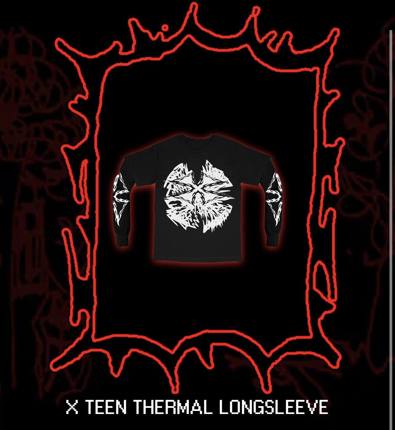 Ken Carson X Teen Thermal Longsleeve