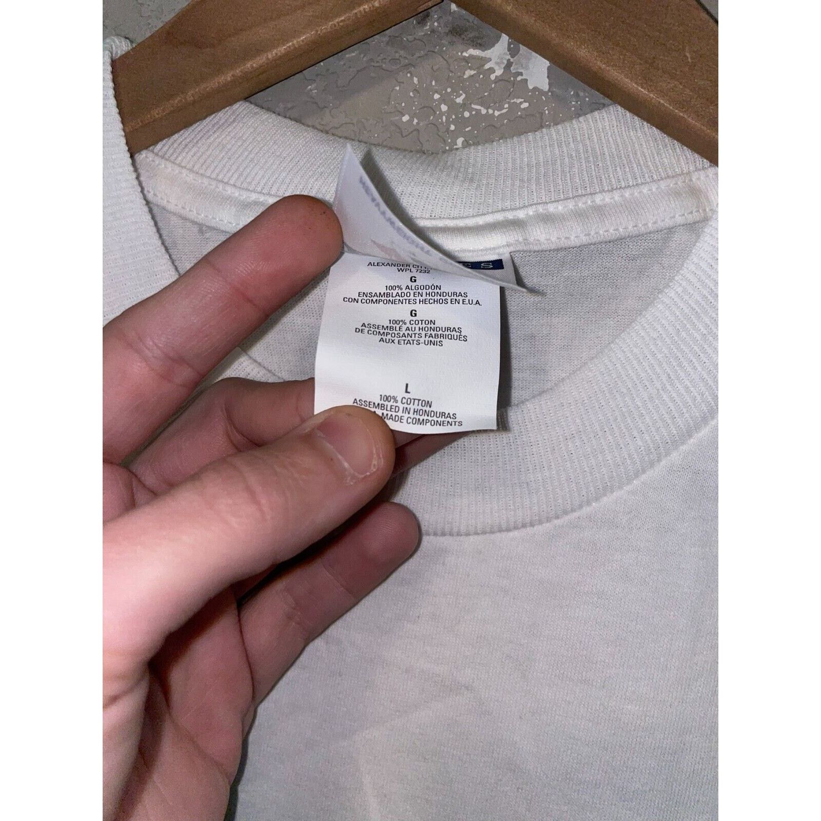 Jerzees Y2K Colorado Ski Shirt Skiing American Flag White L Tee Size US L / EU 52-54 / 3 - 6 Thumbnail