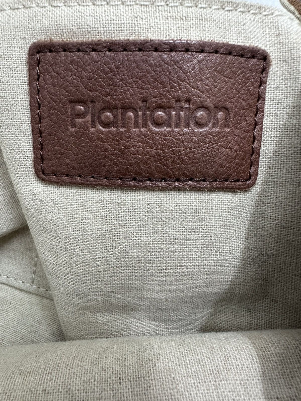 Issey Miyake Vintage Issey Miyake Plantation Leather Patina Handbag Size ONE SIZE - 10 Thumbnail