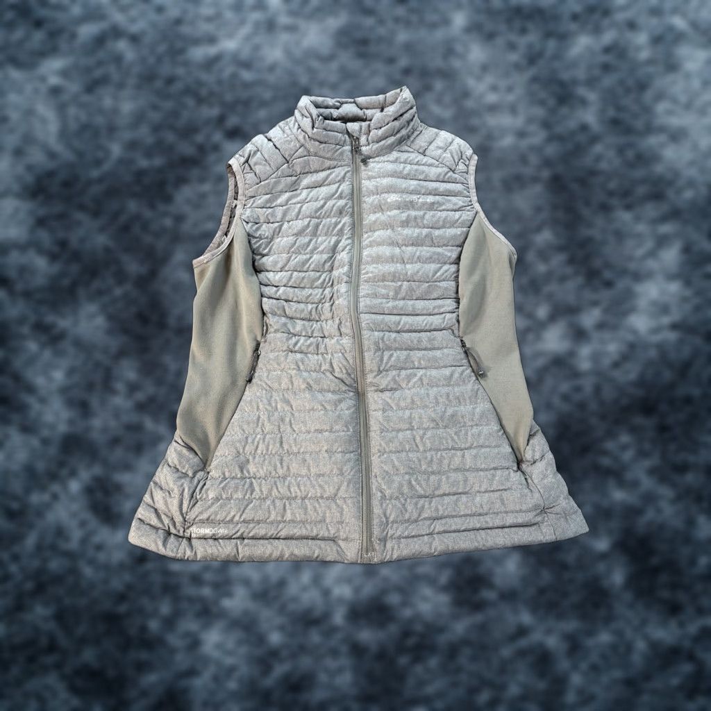 Eddie Bauer Eddie Bauer First Ascent StormDown 800 Vest Women PS Gray Puffer Full Zip EUC Size S / US 4 / IT 40 - 1 Thumbnail