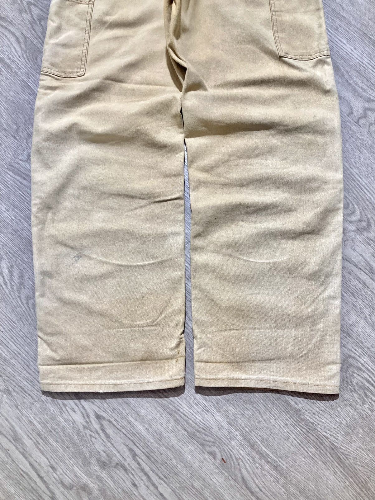 Carhartt 1990s Vintage Carhartt B11 BRN Carpenter Duck Pants Workwear Size US 32 / EU 48 - 10 Thumbnail