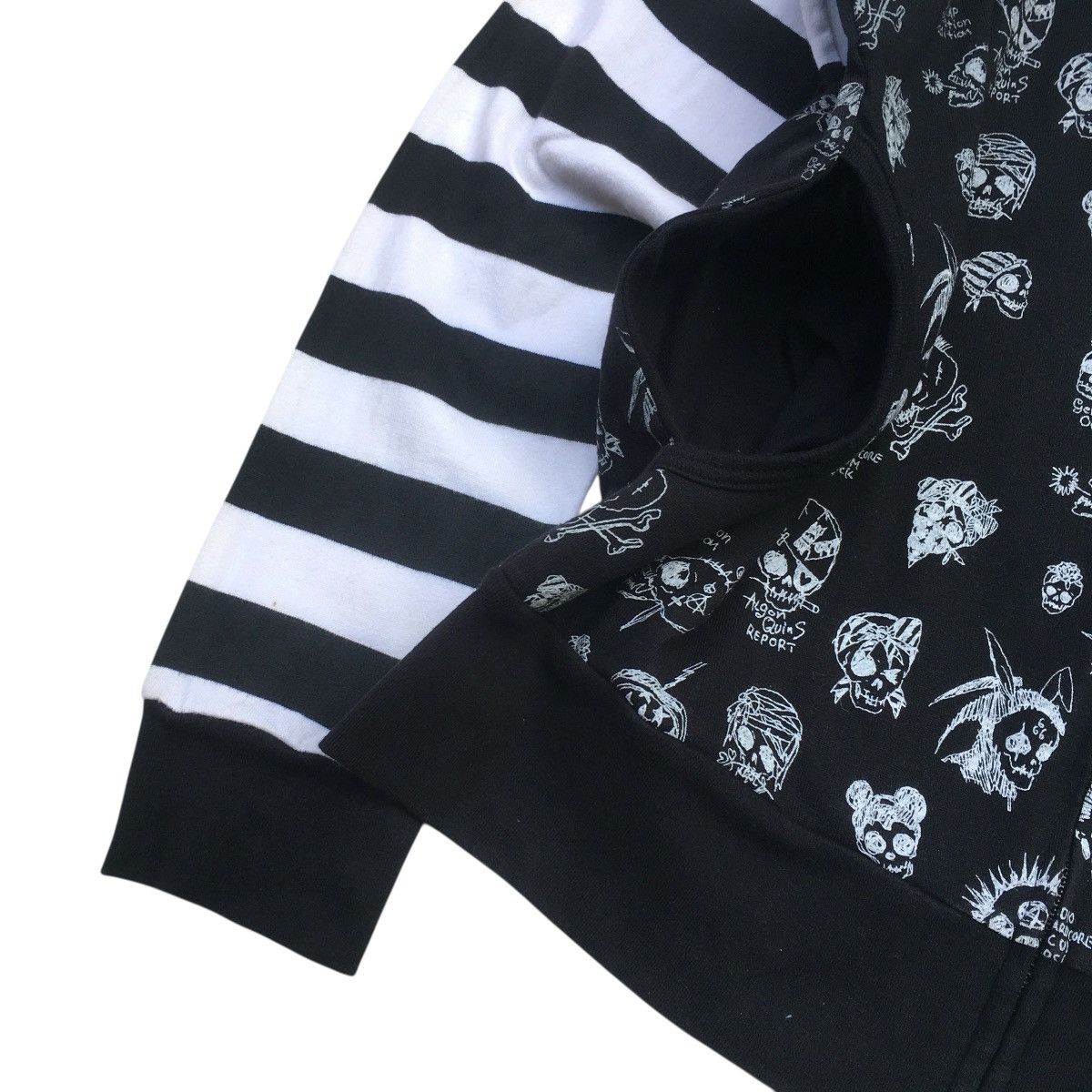 If Six Was Nine Algonquins Full Zip Skull Grunge Punk LGB Jacket Size US M / EU 48-50 / 2 - 4 Thumbnail