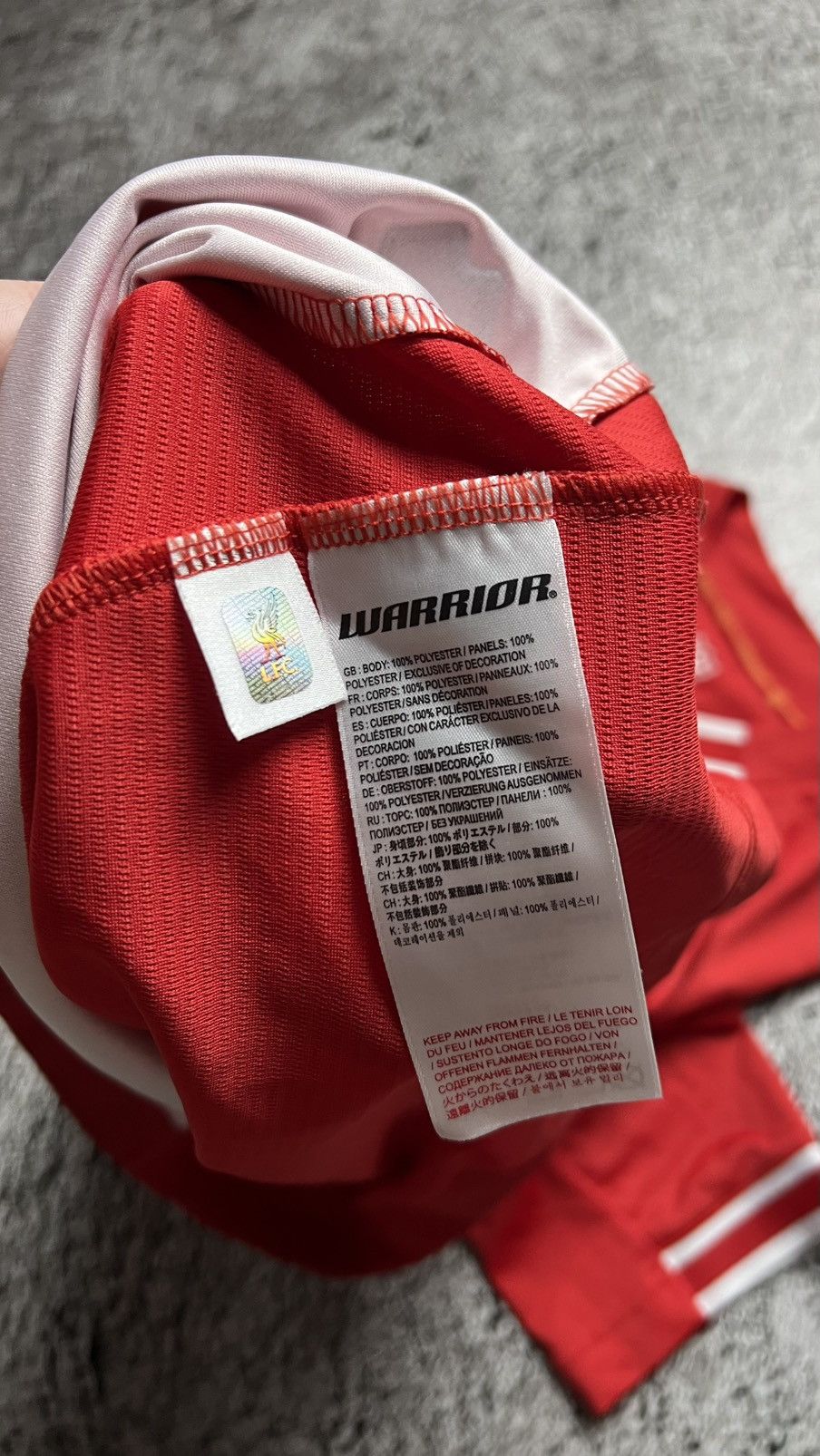 Warrior FC Liverpool London jersey Y2K by warrior Size US M / EU 48-50 / 2 - 7 Thumbnail