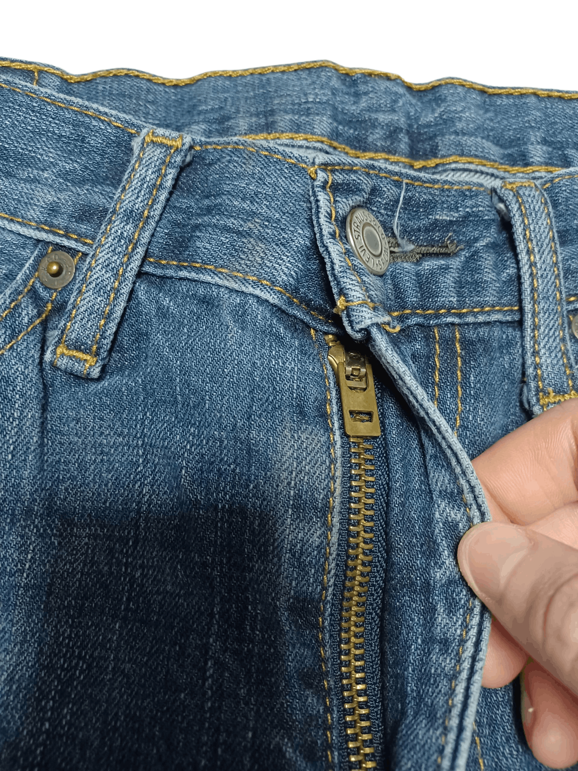 Levi's LEVIS 514 CLASSIC JEANS DENIM W34 L34 Size US 34 / EU 50 - 2 Thumbnail