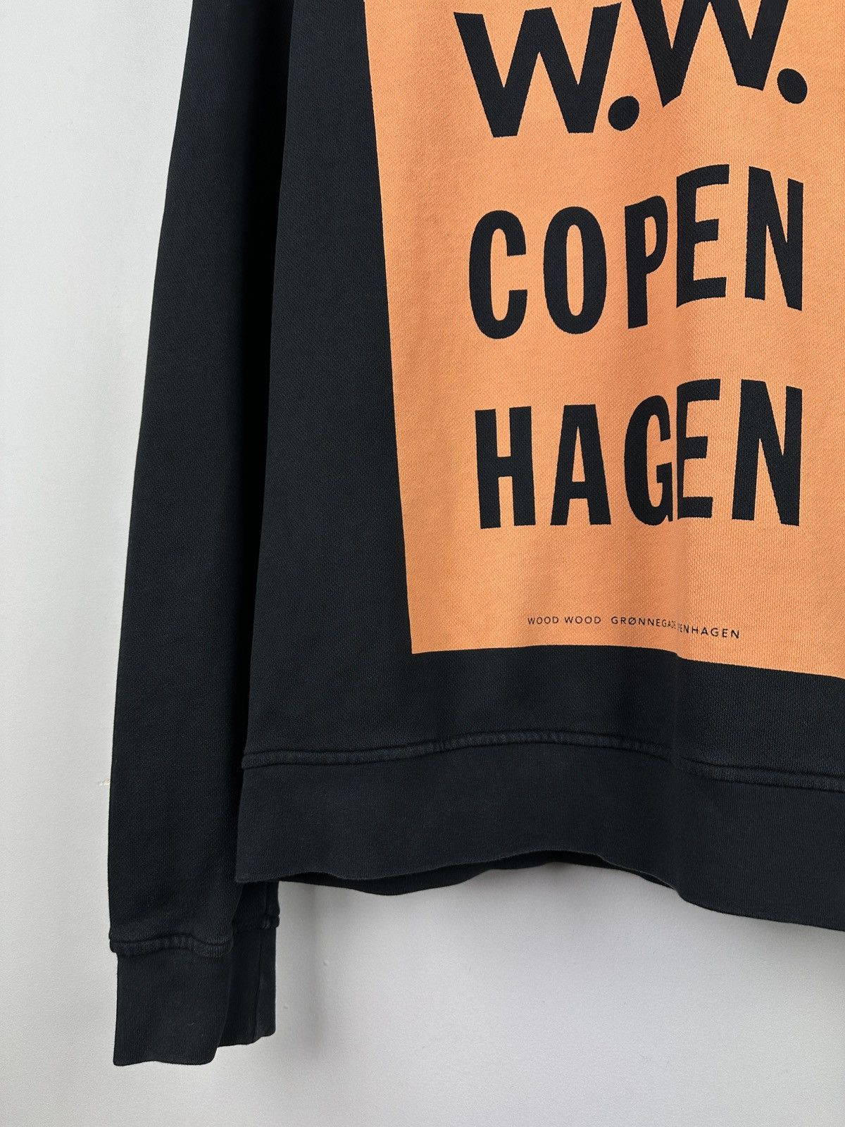 Vintage × Wood Wood Vintage Y2K Wood Wood Copenhagen Sweatshirt American Style Size US S / EU 44-46 / 1 - 7 Thumbnail