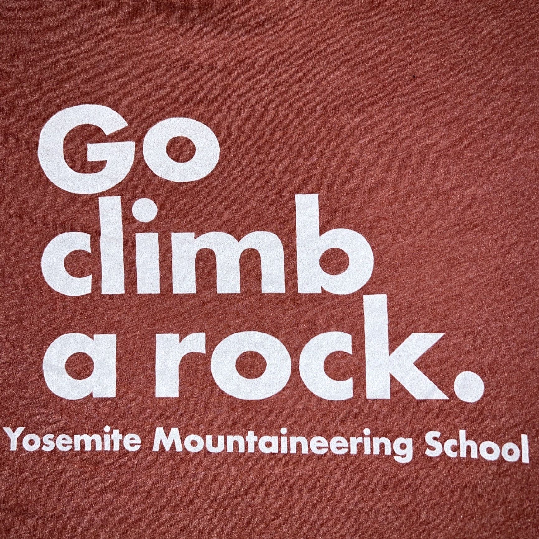 Logo 7 VINTAGE Rare Yosemite Mountaineering School Logo Shirt L Orange Unisex Adults Rock Climber Short Sleeve Crew Neck Rust 70s Graphic Print Shirt Size US L / EU 52-54 / 3 - 2 Thumbnail