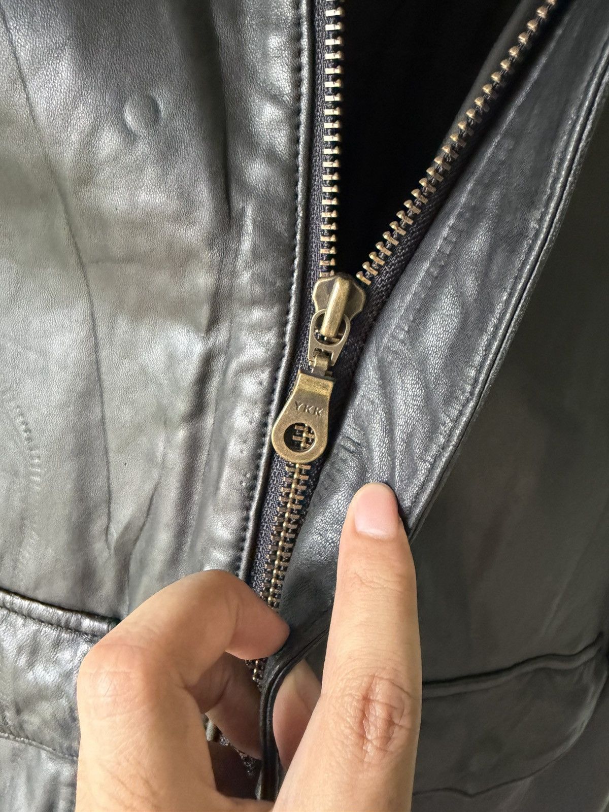 Japanese Brand Volcano Leather Jacket Size US M / EU 48-50 / 2 - 3 Thumbnail