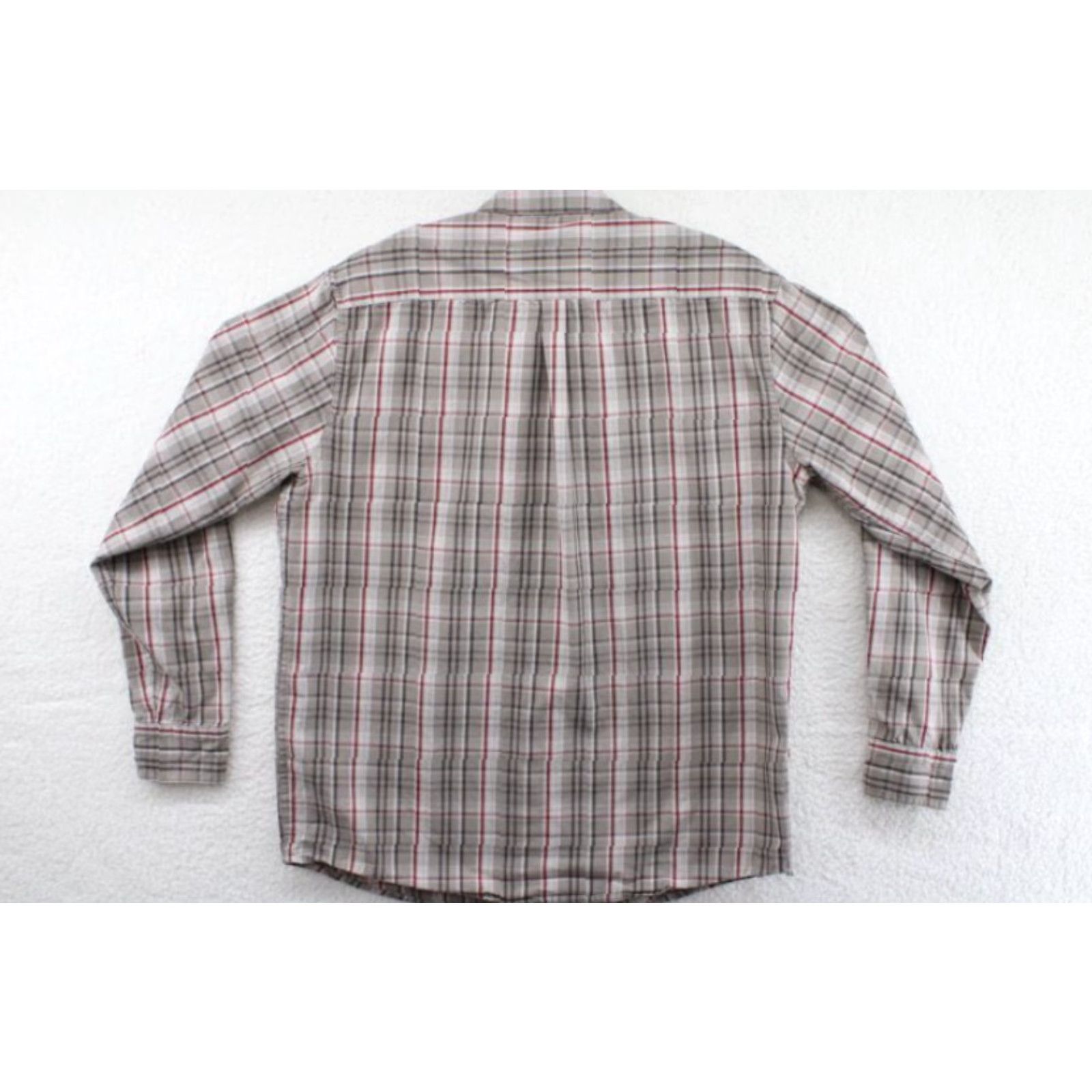 Wrangler VINTAGE Wrangler Premium Shirt Men's M Long Sleeve Brown Plaid Outdoor Cowboy Western Size US M / EU 48-50 / 2 - 2 Thumbnail