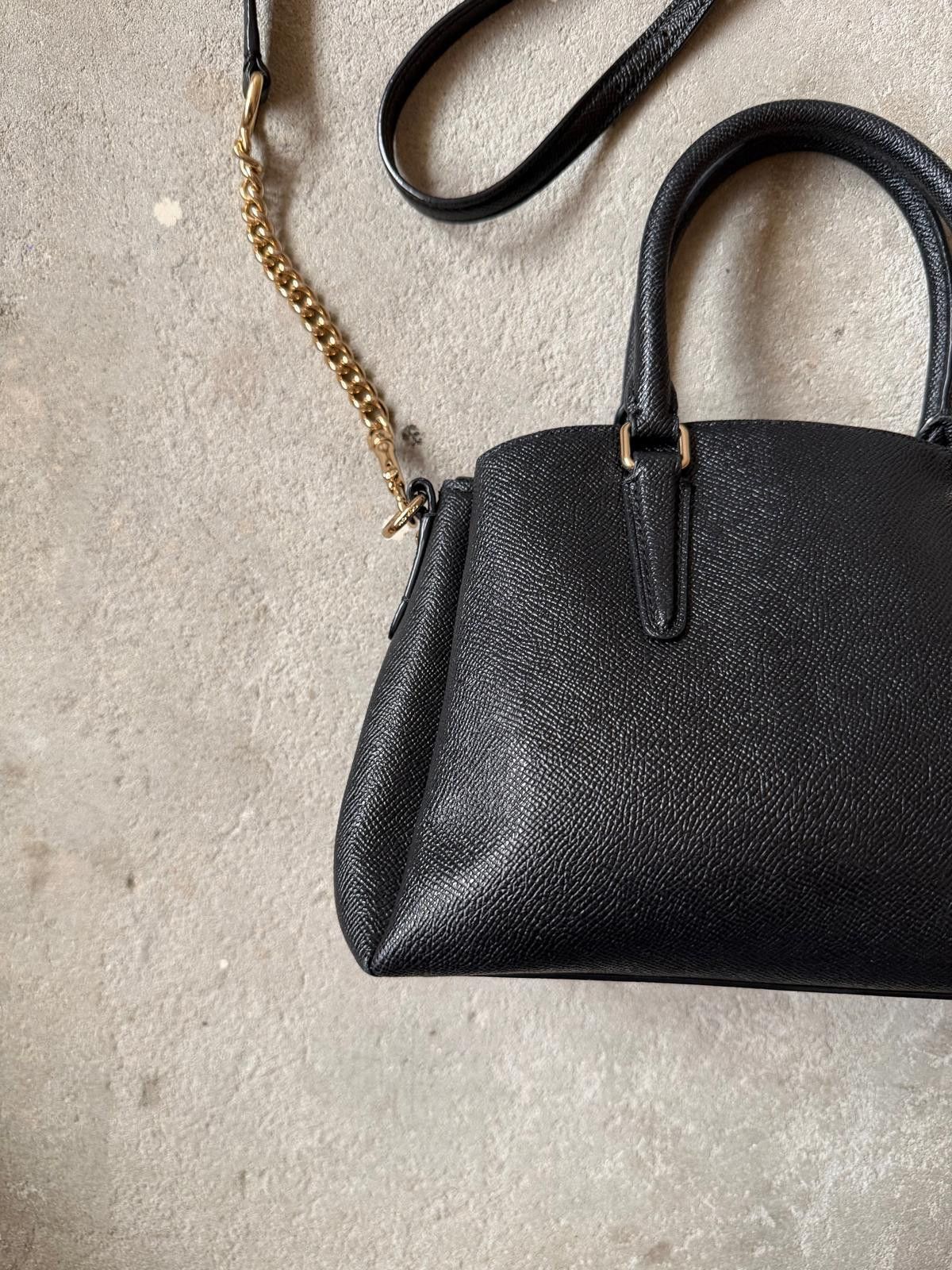 Coach Coach 2Way Mini Sage Carryall Shoulder Bag Black Size ONE SIZE - 7 Thumbnail