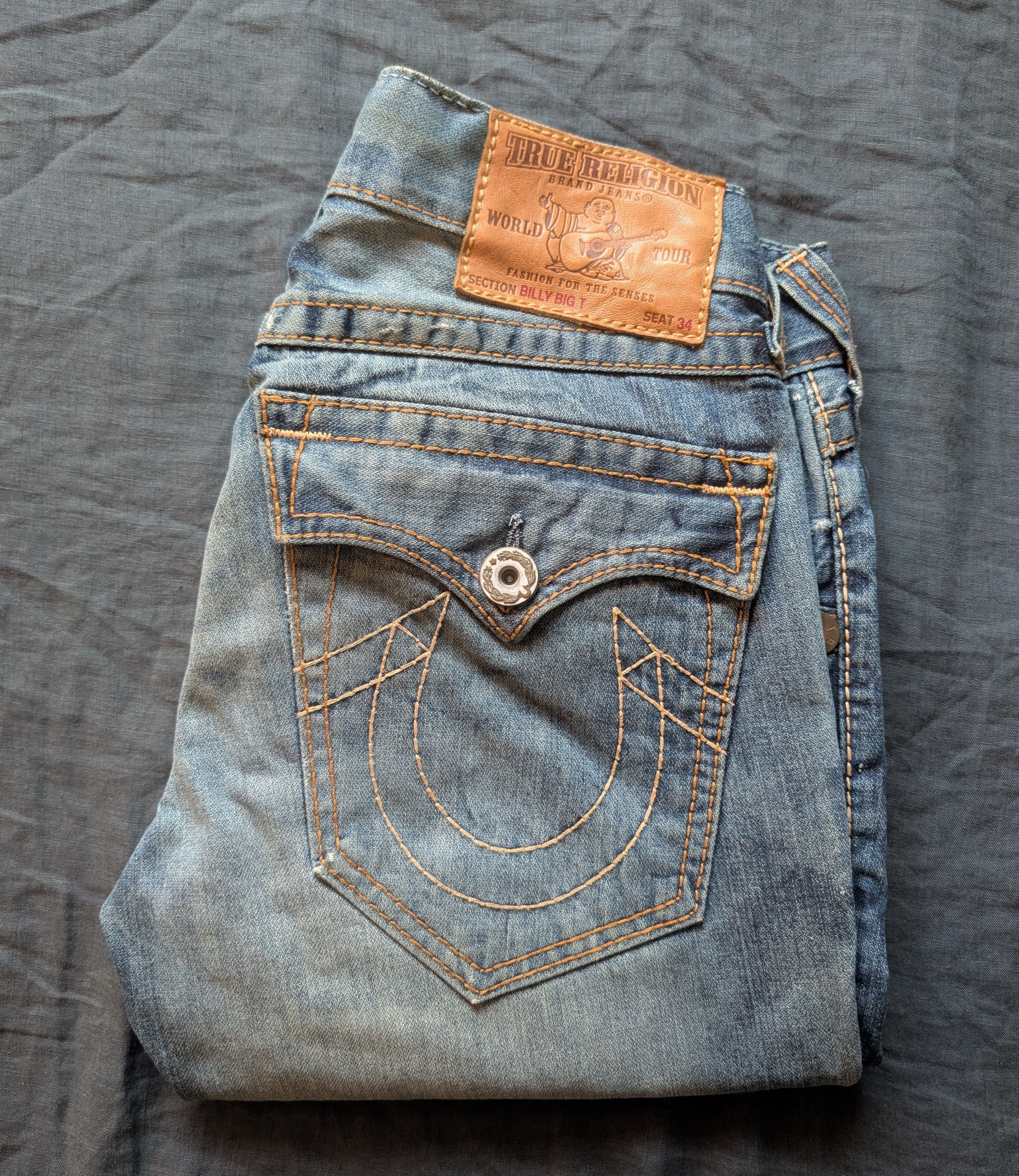 True Religion True Religion Billy Big T Size US 34 / EU 50 - 1 Thumbnail