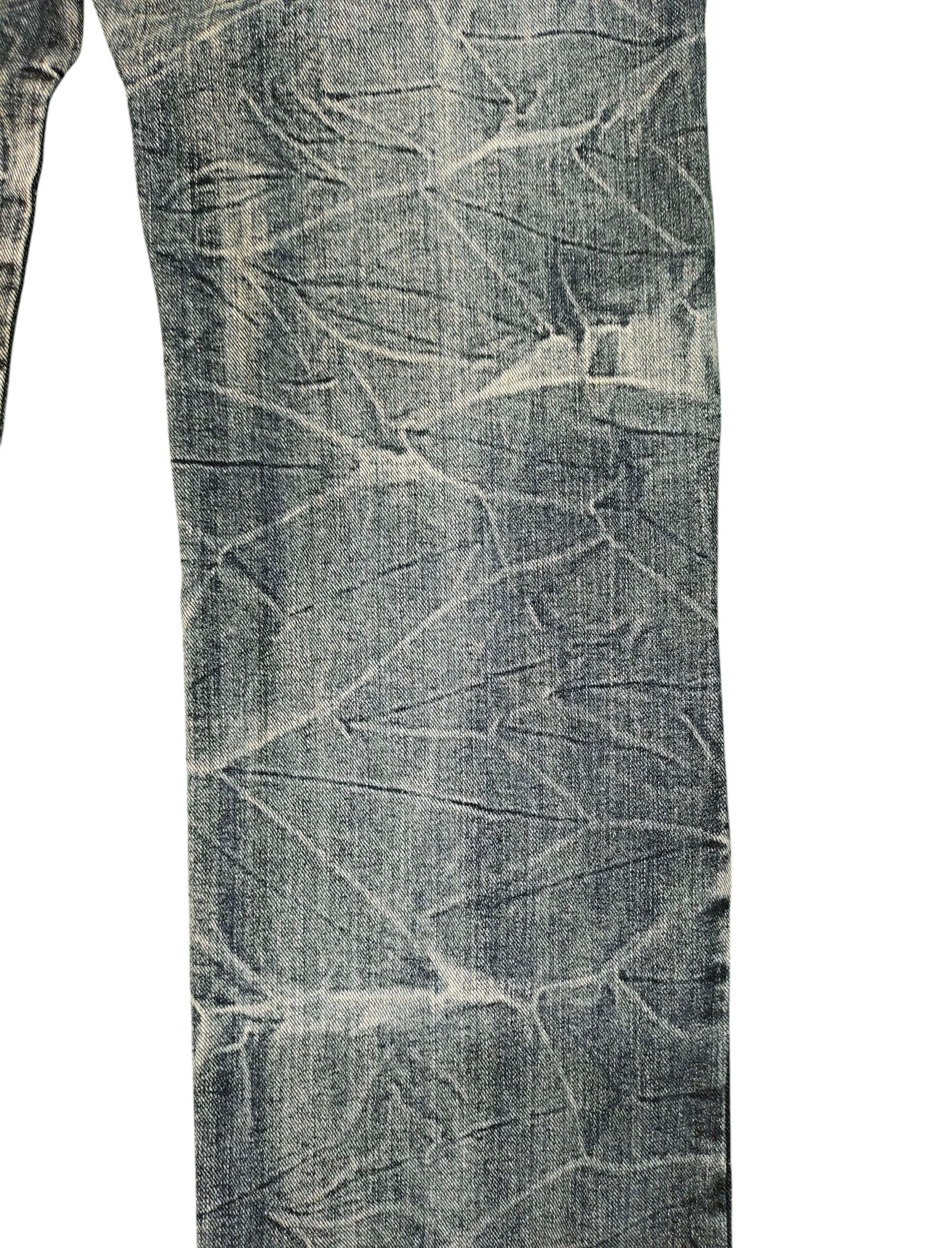 Number (N)ine × Undercover Japanese Brand Root Three Clawmark Distress Denim Jeans Size US 34 / EU 50 - 3 Thumbnail