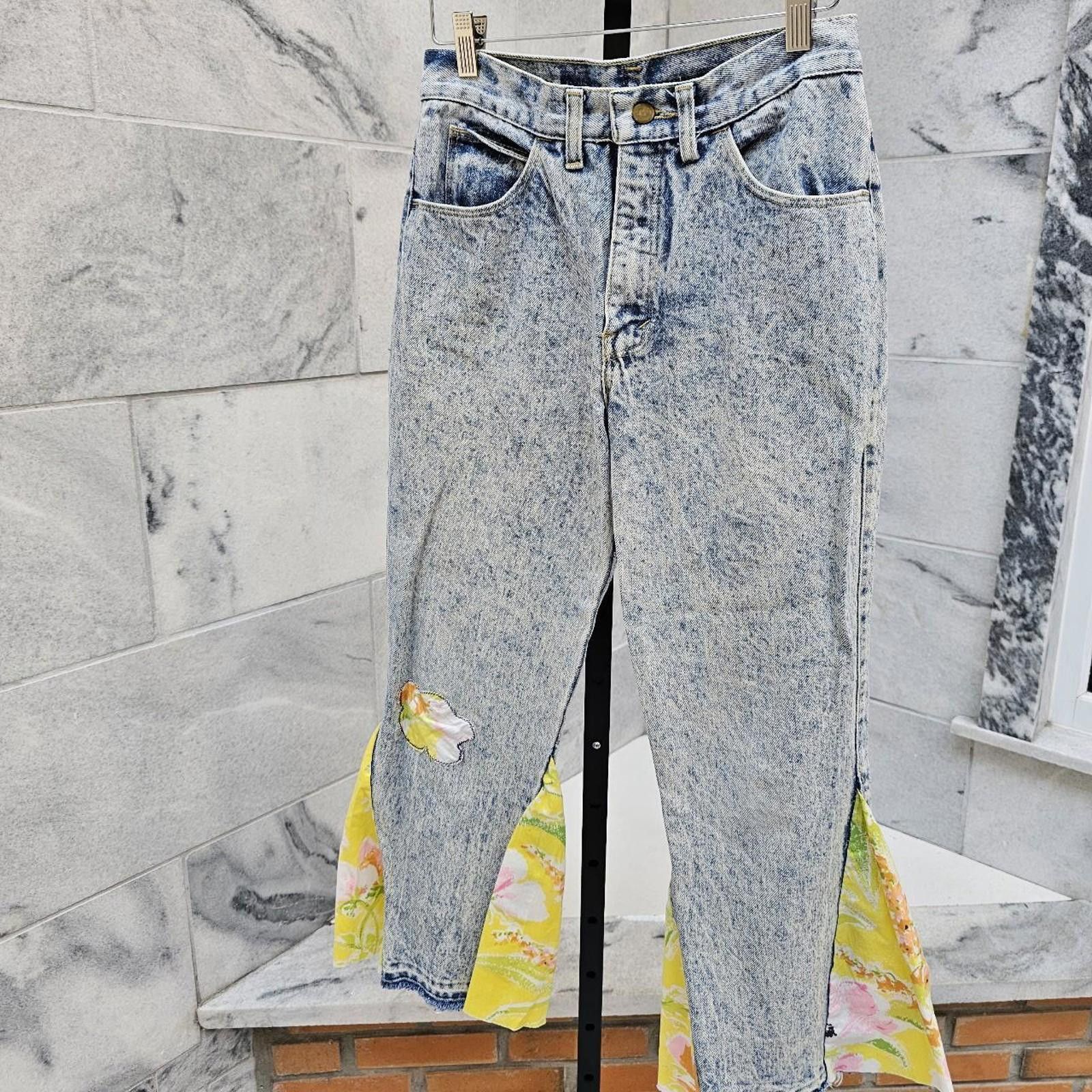 Other Kid's Yellow and Blue Vintage Jeans Size US 26 / EU 42 - 1 Thumbnail