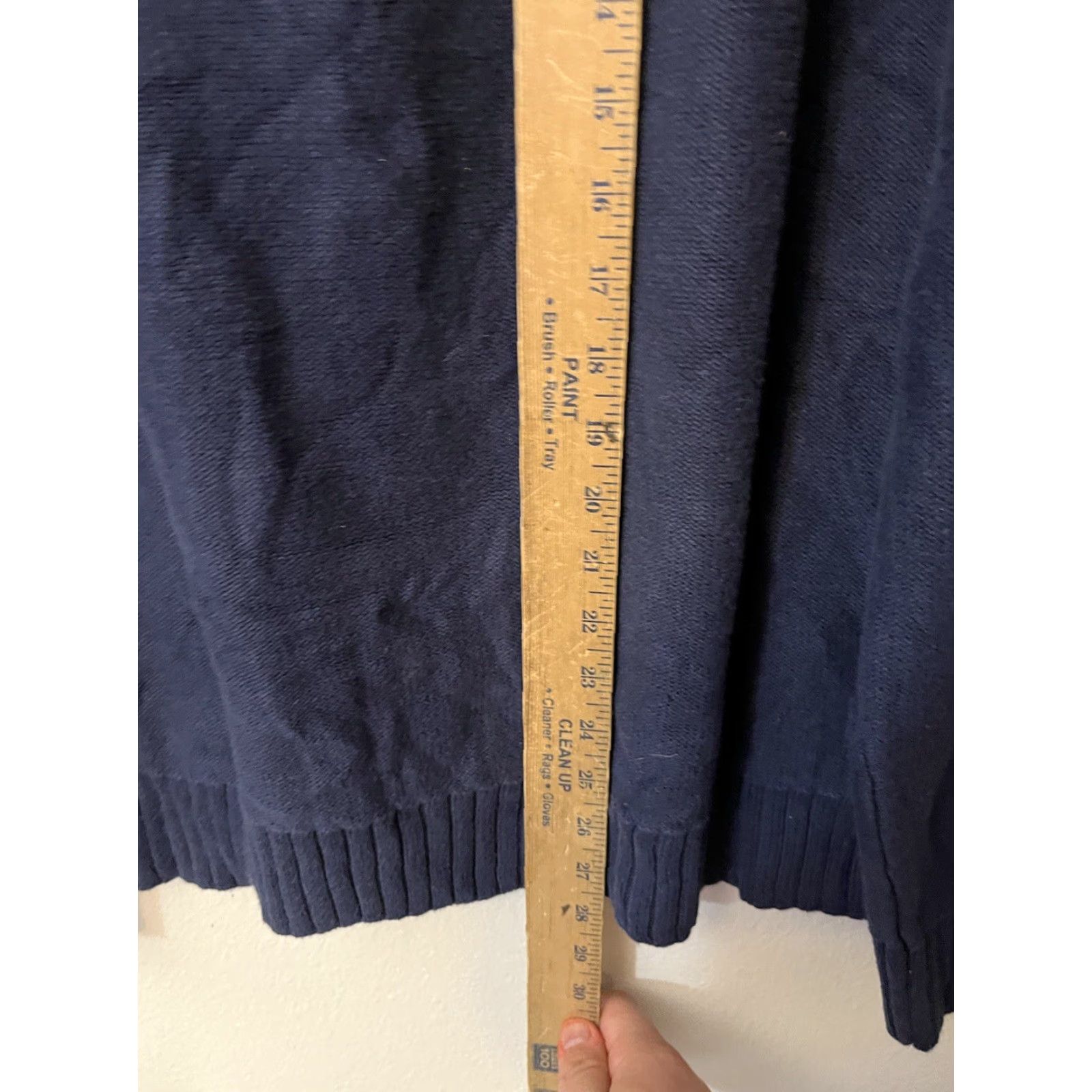 Calvin Klein CALVIN KLEIN VINTAGE Sweater 1/4 Zip Mock Neck 2XL Blue Mens Size US XXL / EU 58 / 5 - 4 Thumbnail