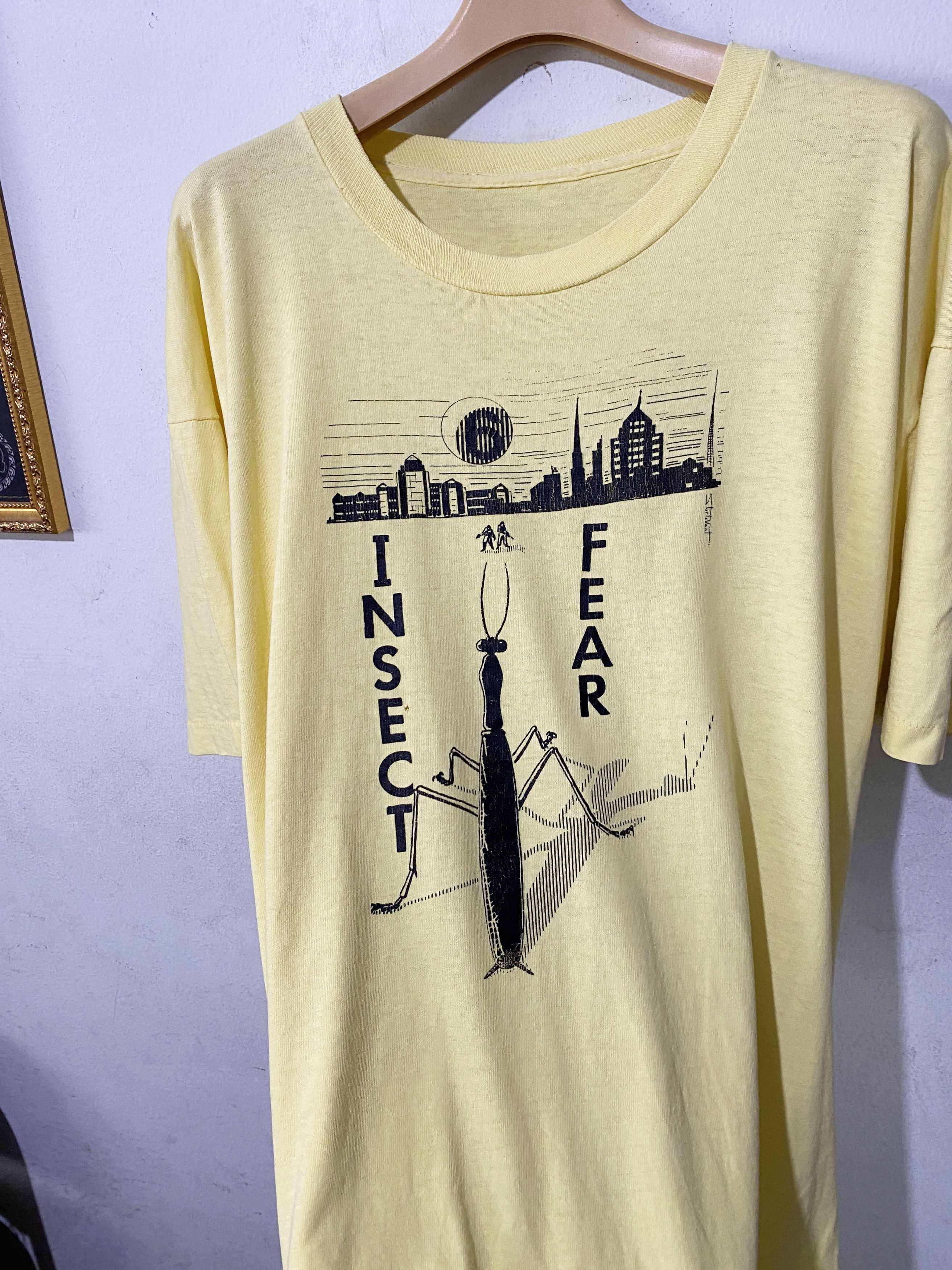 Vintage Vintage Insect Fear Shirt Size US XL / EU 56 / 4 - 2 Thumbnail