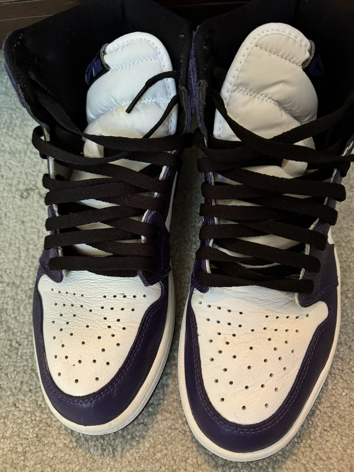 Jordan Brand AJ1 Court Purple Size US 9.5 / EU 42-43 - 4 Thumbnail
