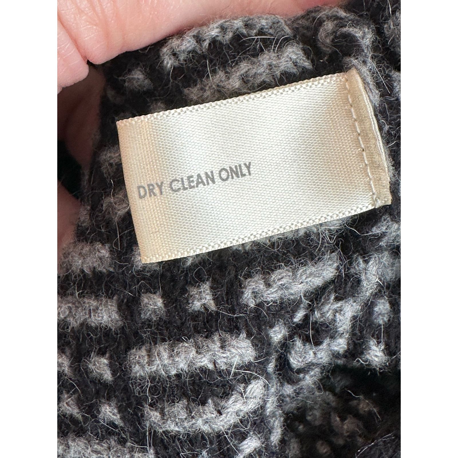 White + Warren White + Warren Black Gray Zip Up Sweater Duster M Size M / US 6-8 / IT 42-44 - 5 Thumbnail