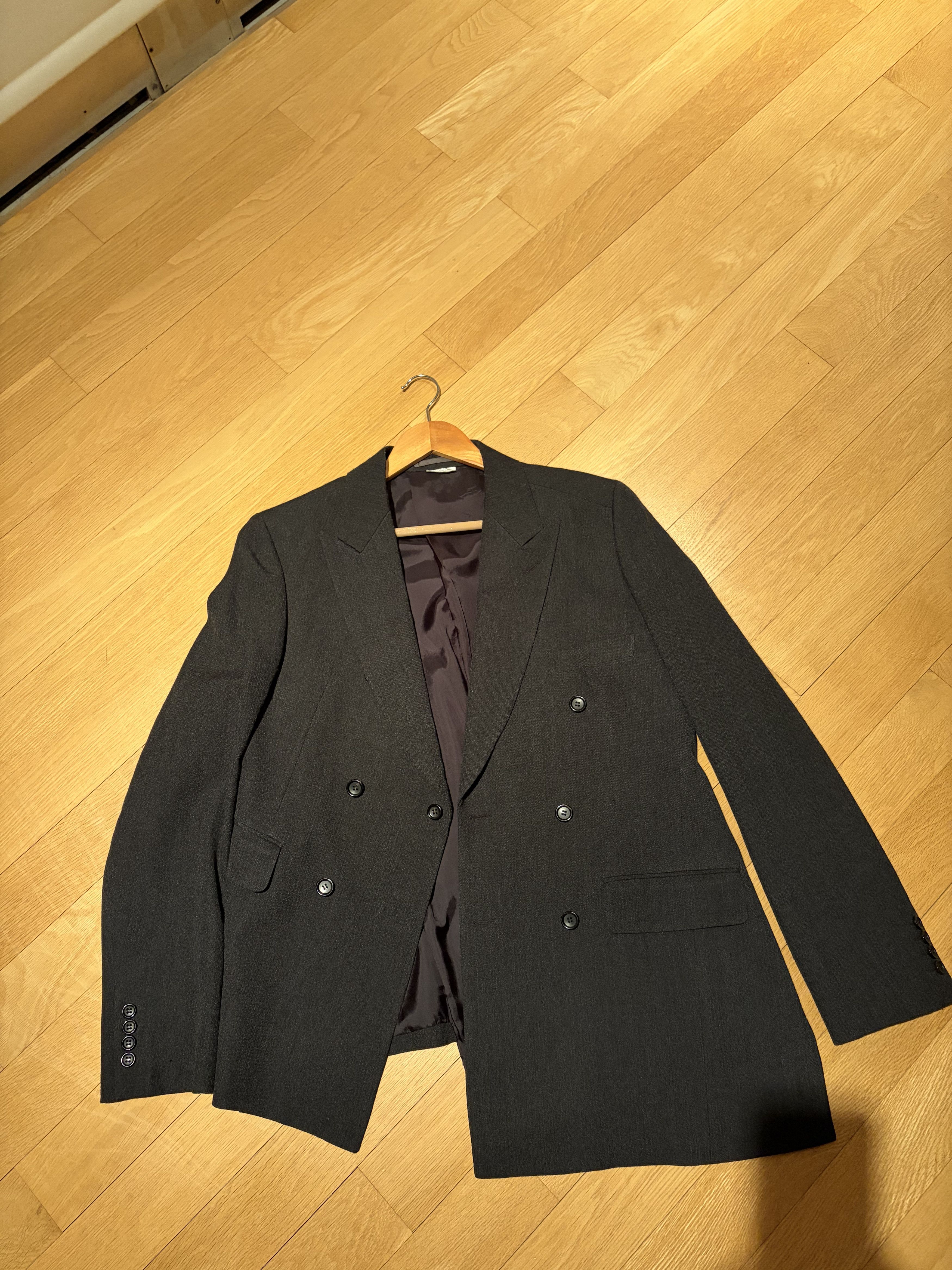 Comme des Garcons Homme Deux asymmetric-design wool blazer Size 38R - 1 Thumbnail