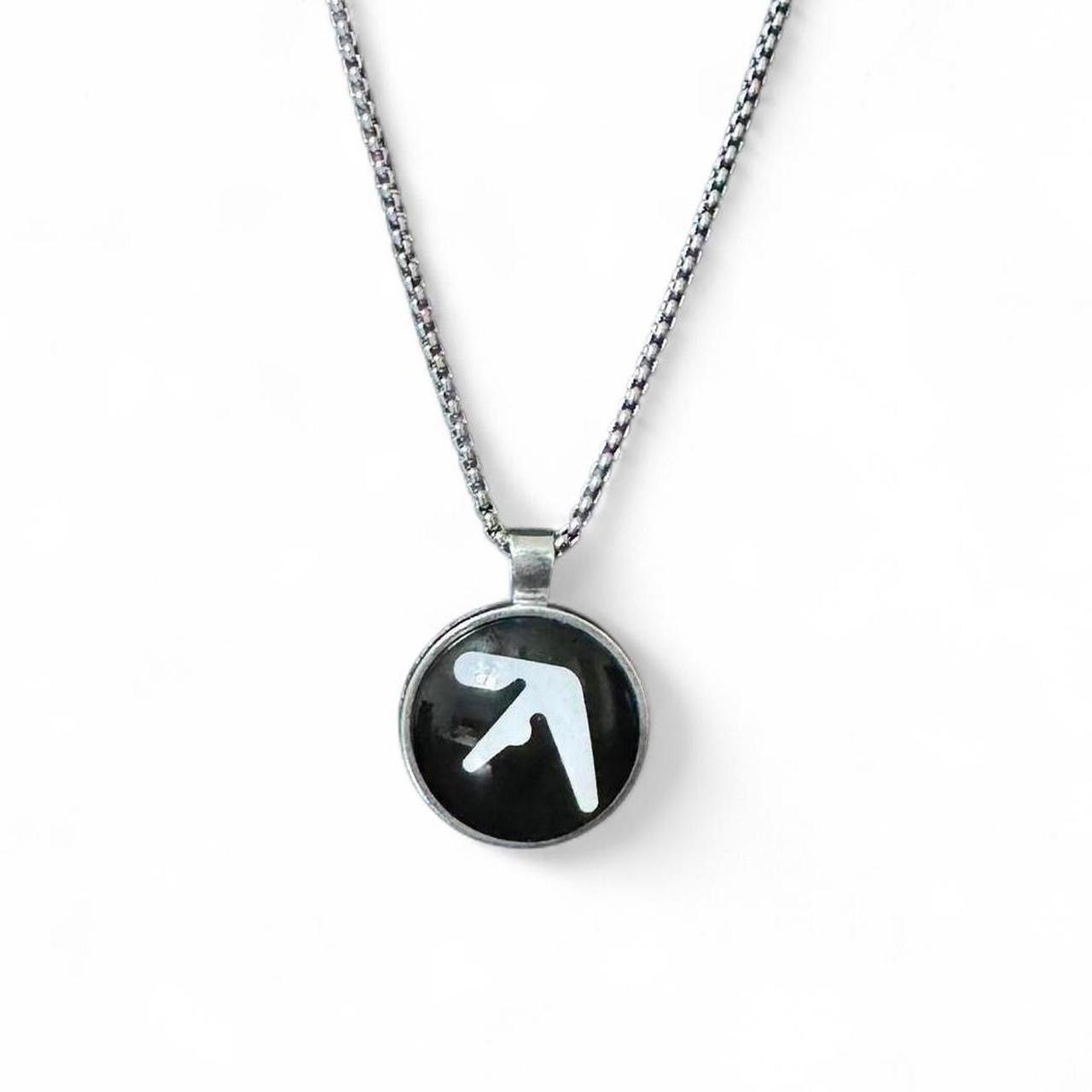 Vintage Silver Aphex Twin Necklace Size ONE SIZE - 1 Thumbnail