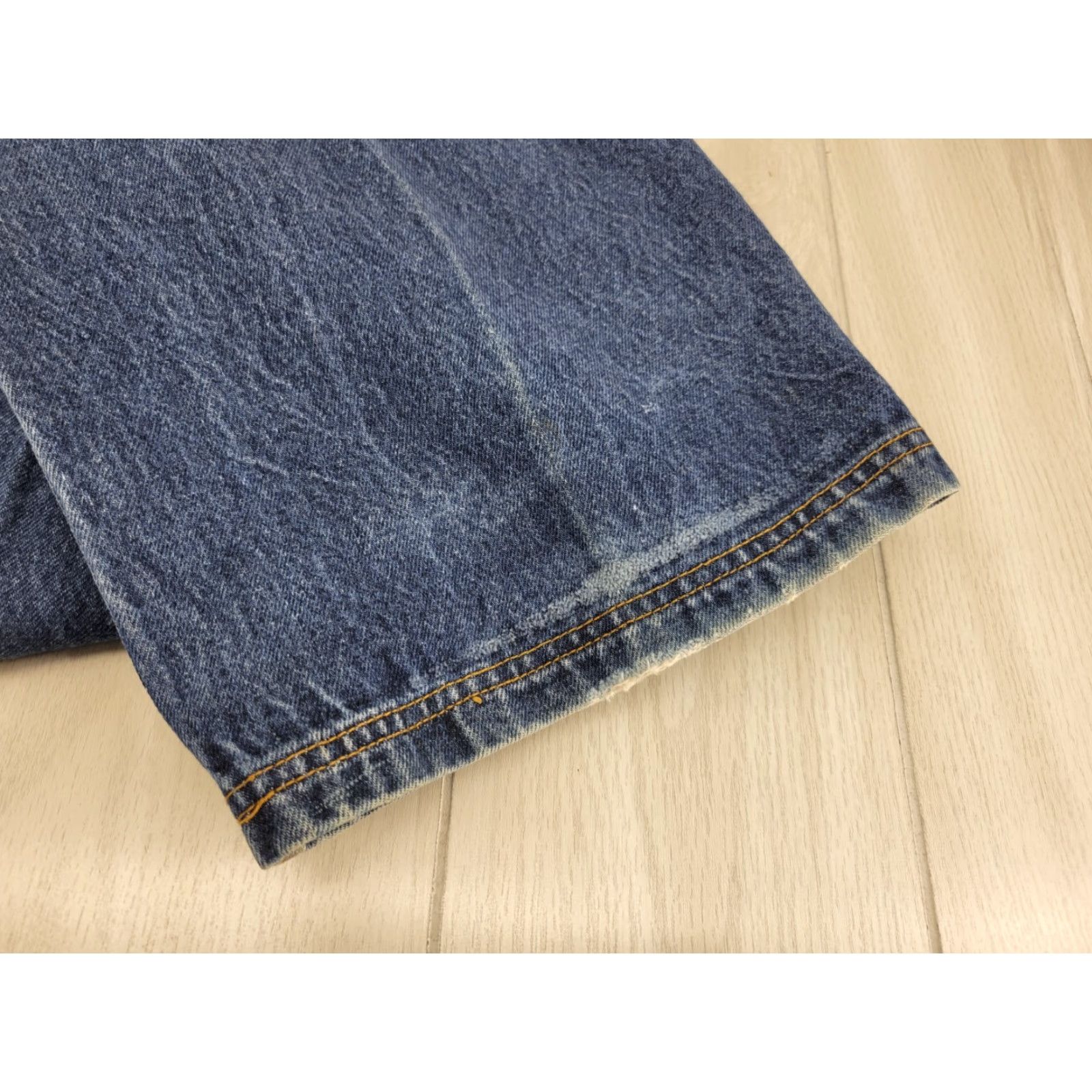 Timberland VINTAGE Timberland Jeans Baggy 90s Mens Regular Blue Denim 38x32 Belt Loops Pockets Logo Patch Distressed? Not Distressed Size US 38 / EU 54 - 5 Thumbnail