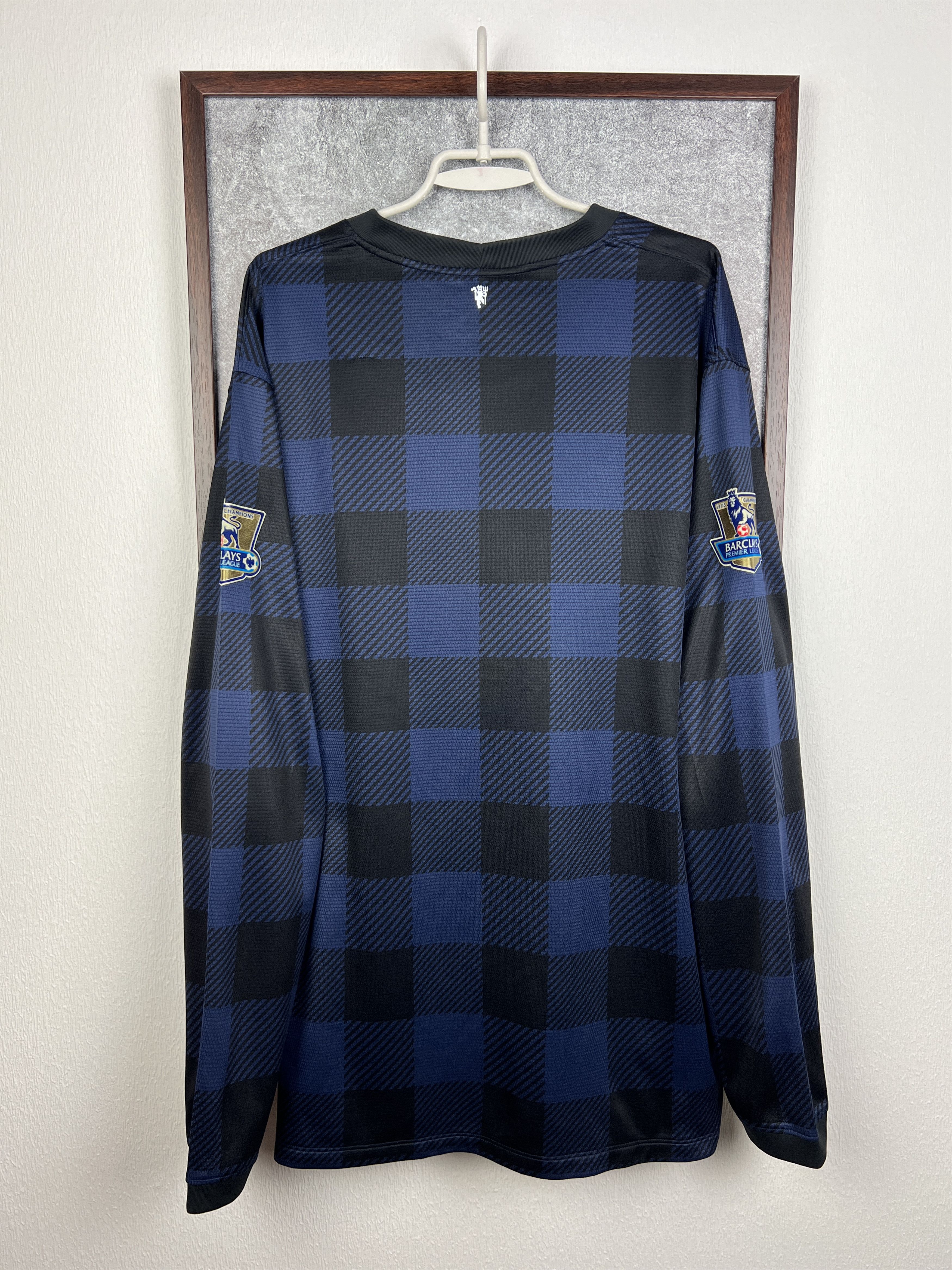 Nike Manchester United football shirt Soccer Long Sleeve Jersey Size US XXL / EU 58 / 5 - 9 Thumbnail