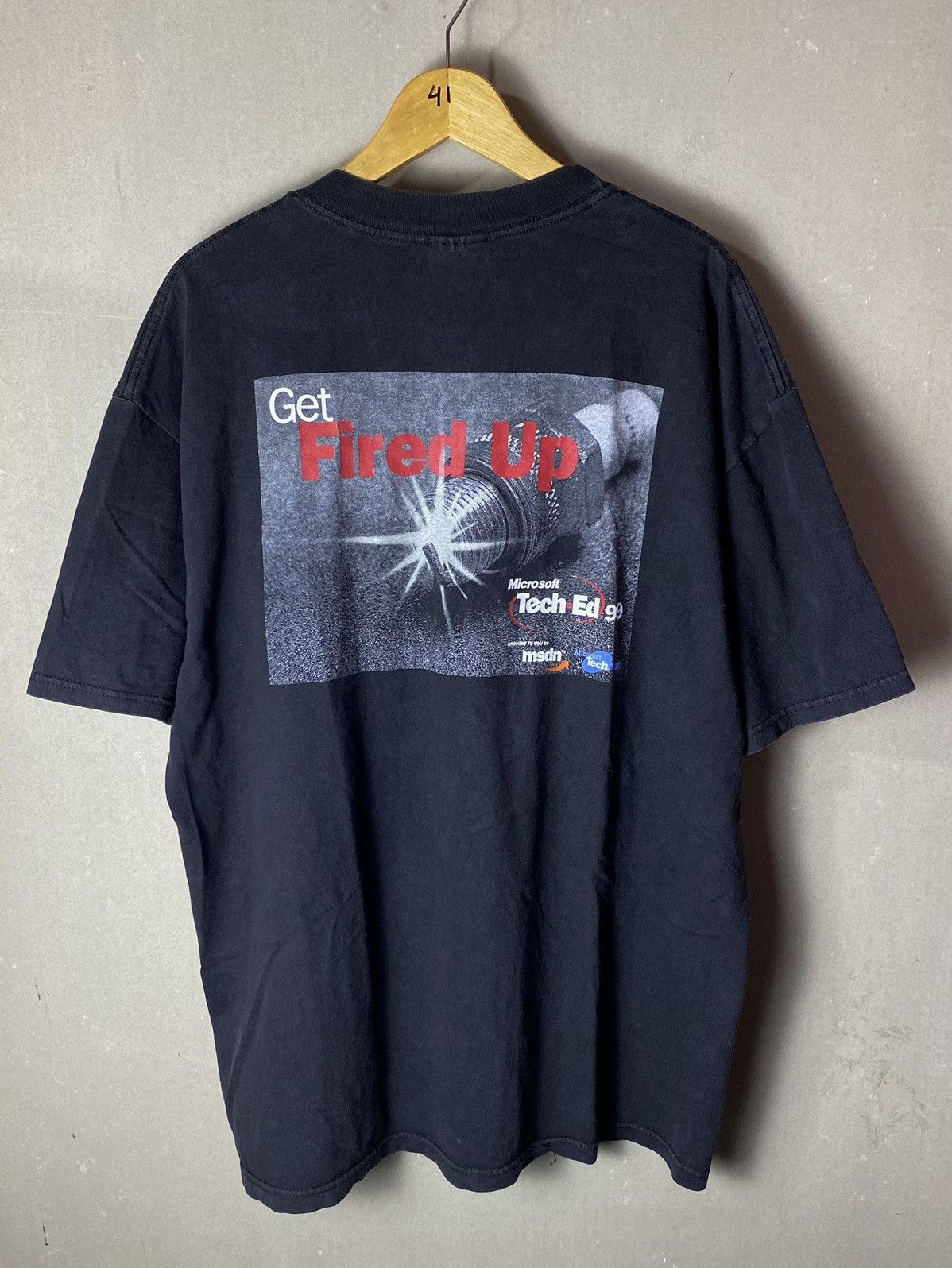 Apple × Microsoft × Vintage vintage tshirt microsoft "get fired up" Size US XL / EU 56 / 4 - 1 Thumbnail