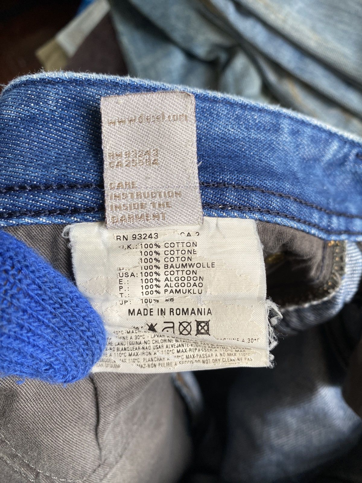 Diesel × Japanese Brand Diesel Safado Distressed Denim Size US 29 - 18 Thumbnail