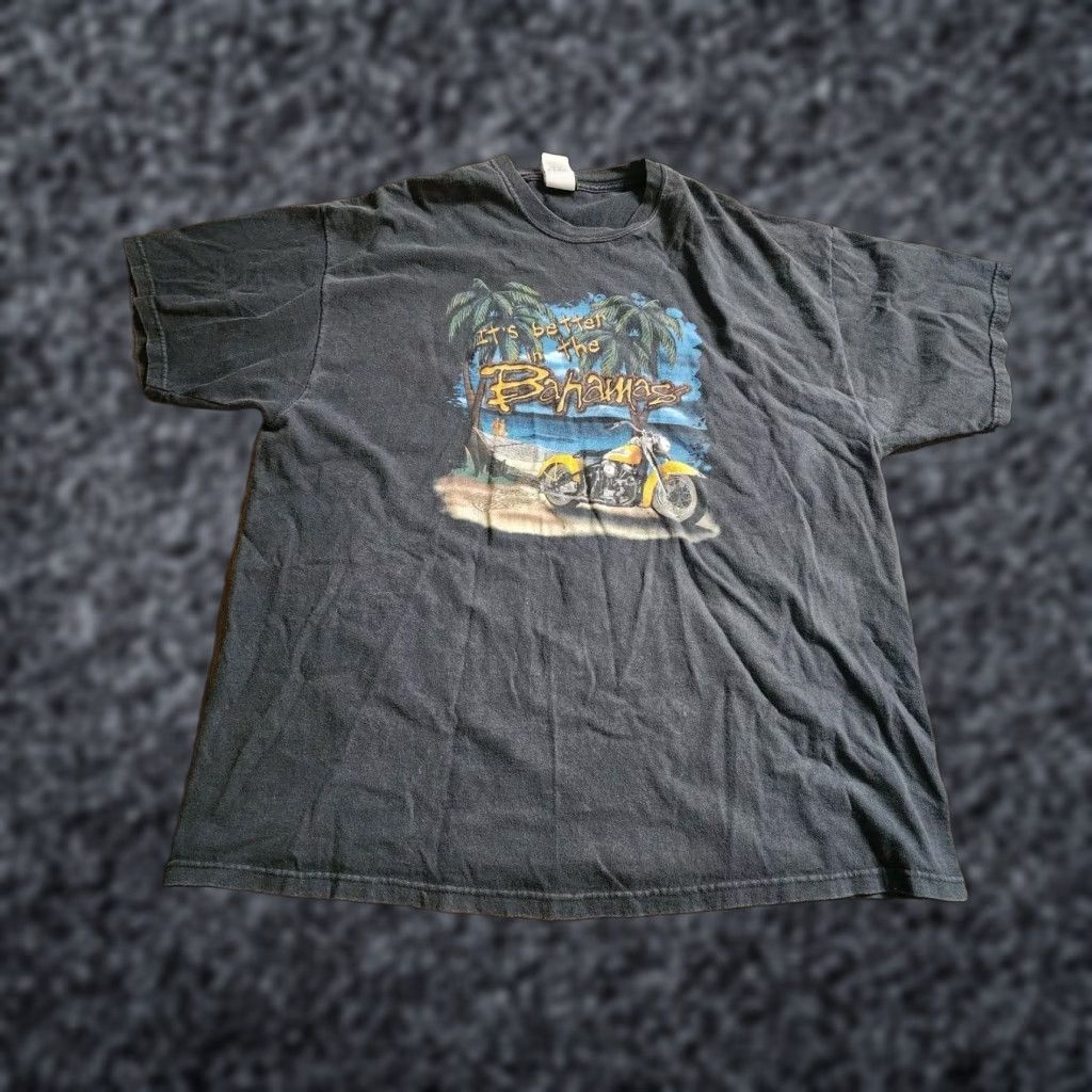 Harley Davidson VINTAGE Harley-Davidson T-Shirt Mens 2XL Black Double-Sided 2000s 90s Biker Graphic Crew Neck Short Sleeve Size US XXL / EU 58 / 5 - 1 Thumbnail