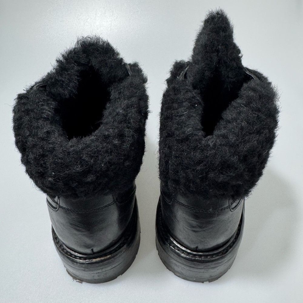 Dolce & Gabbana Dolce & Gabbana Cowhide and Merino Wool Hiking Boots Men’s S Size US 9 / EU 42 - 5 Thumbnail