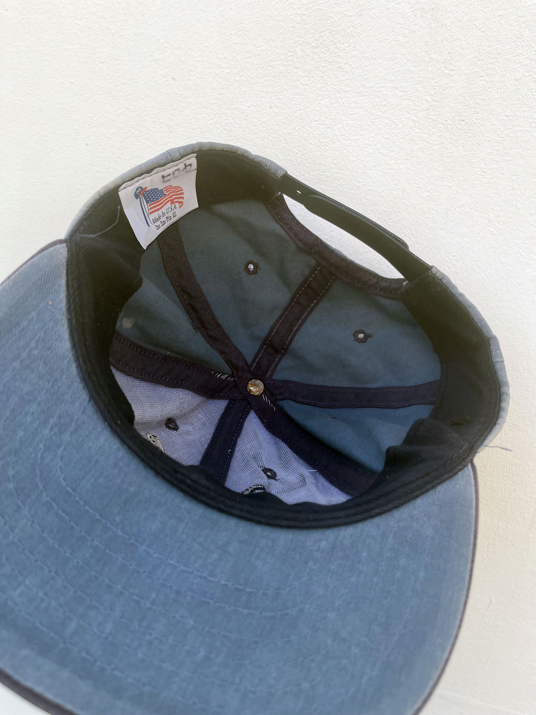 Vans Vintage Sunfaded Vans 90s 80s Snapback Cap Headwear Size ONE SIZE - 6 Thumbnail
