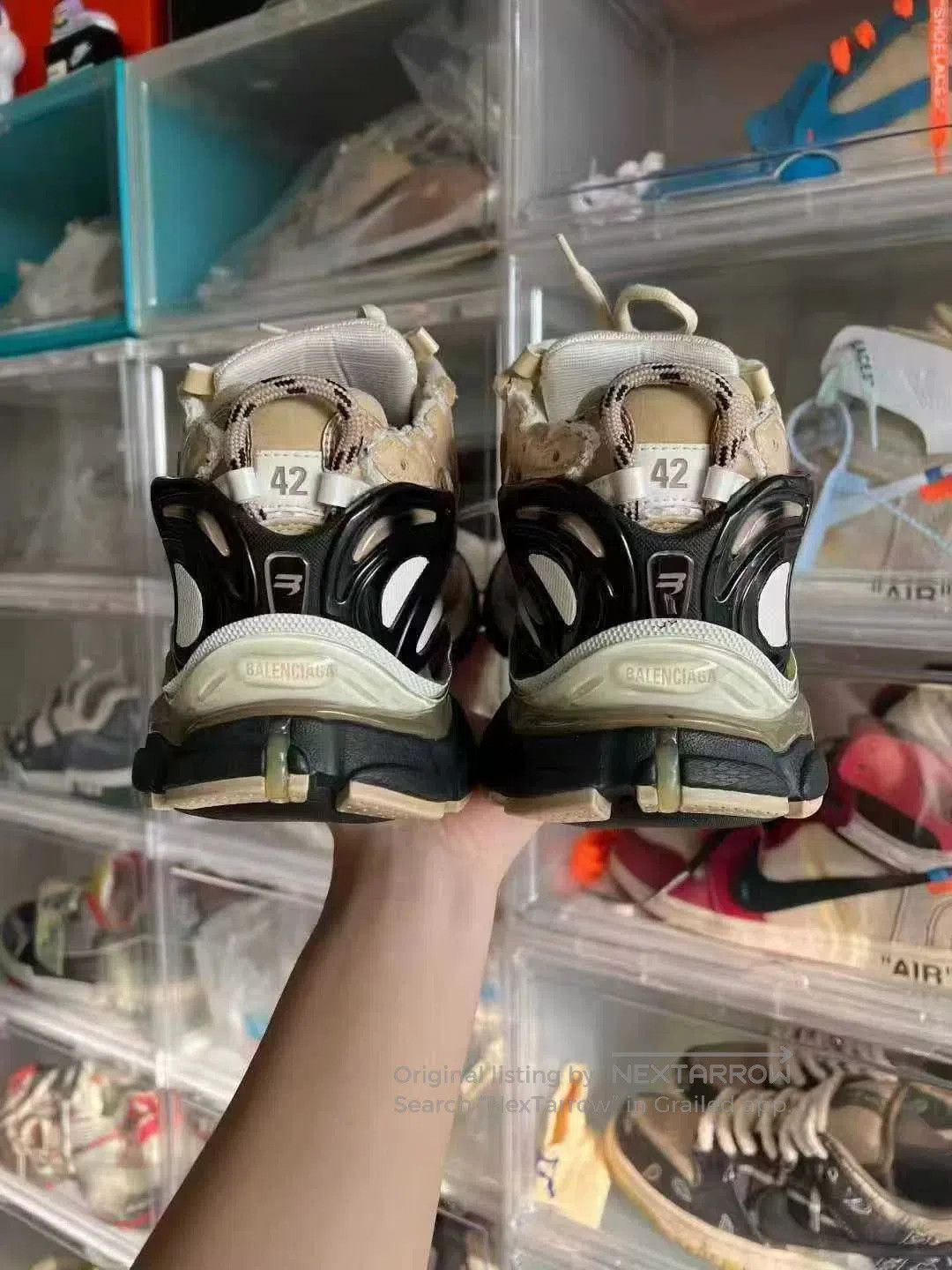 Balenciaga balenciaga runner beige gold sneakers size 42. Size US 9 / EU 42 - 5 Thumbnail