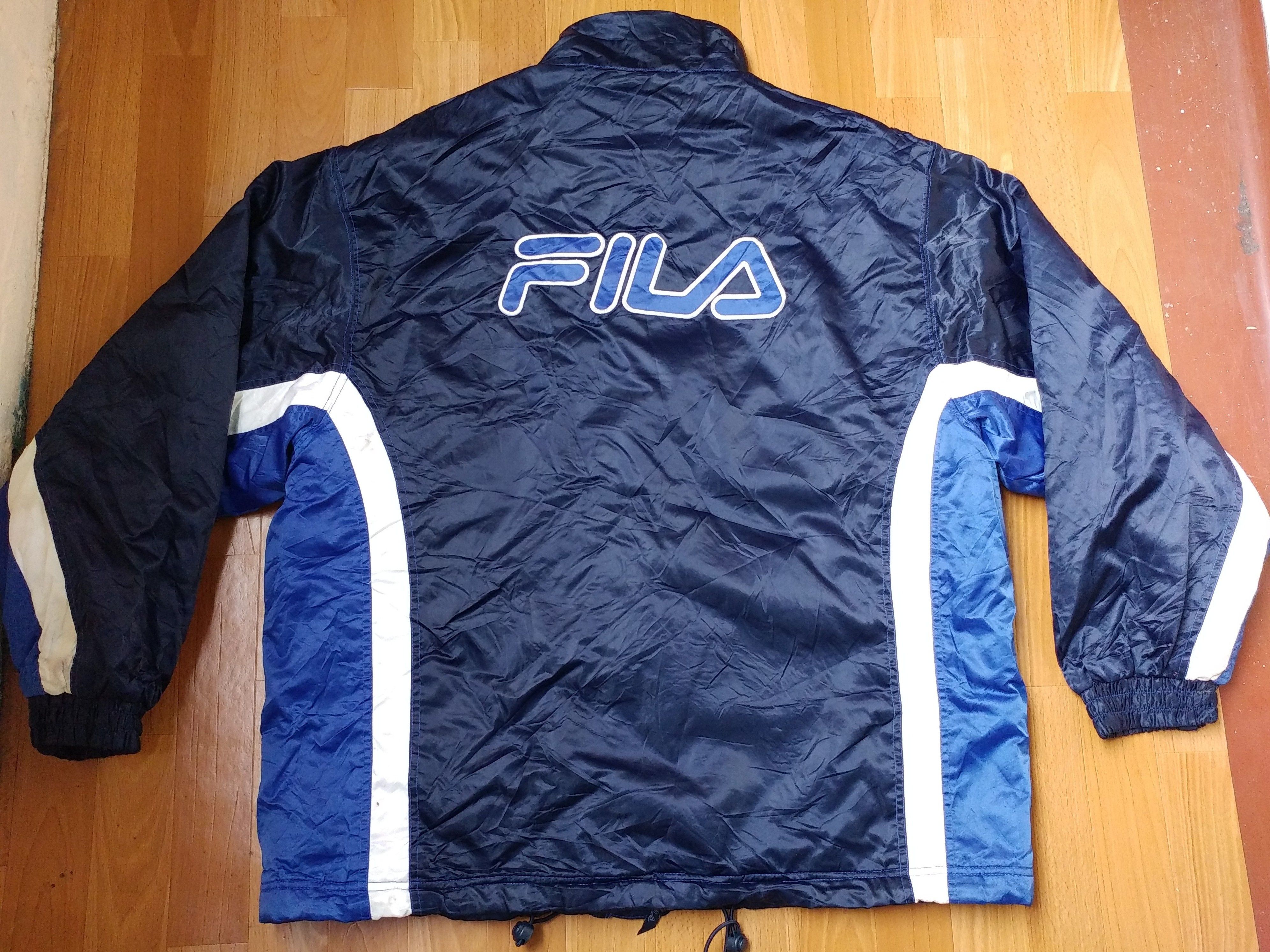 Fila FILA jacket, blue, vintage, 90s hip hop windbreaker size XL Size US XL / EU 56 / 4 - 1 Thumbnail