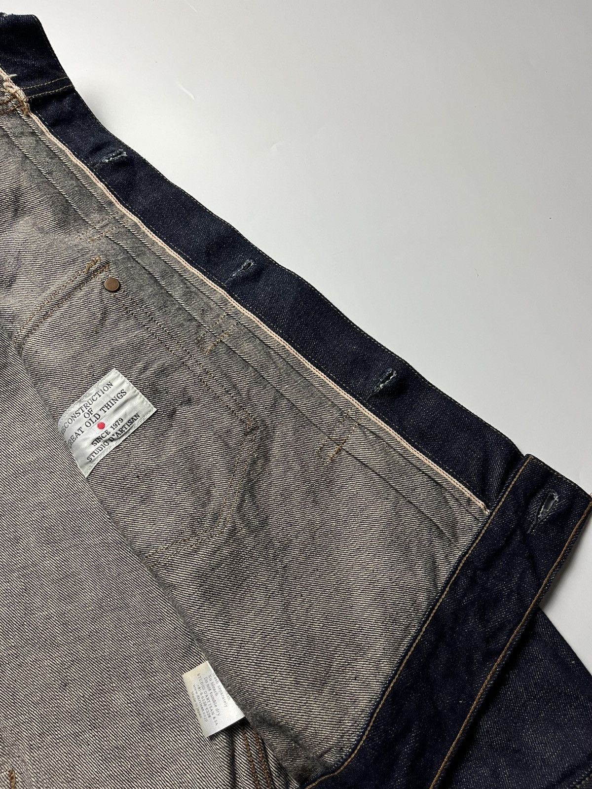 Studio D'Artisan Studio D'Artisan 40th Anniv "Heritage" Selvedge Denim Jacket Size US M / EU 48-50 / 2 - 10 Thumbnail