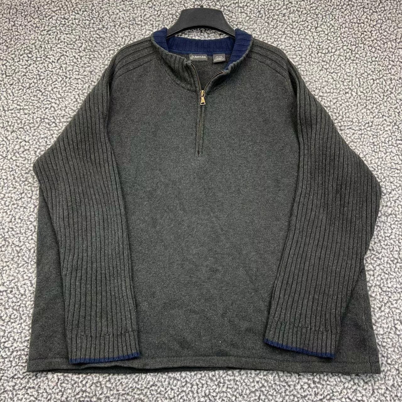 St. Johns Bay St. Johns Bay Sweater Men Pullover Long Sleeve 1/4 Zip 2XL Size US XXL / EU 58 / 5 - 1 Thumbnail