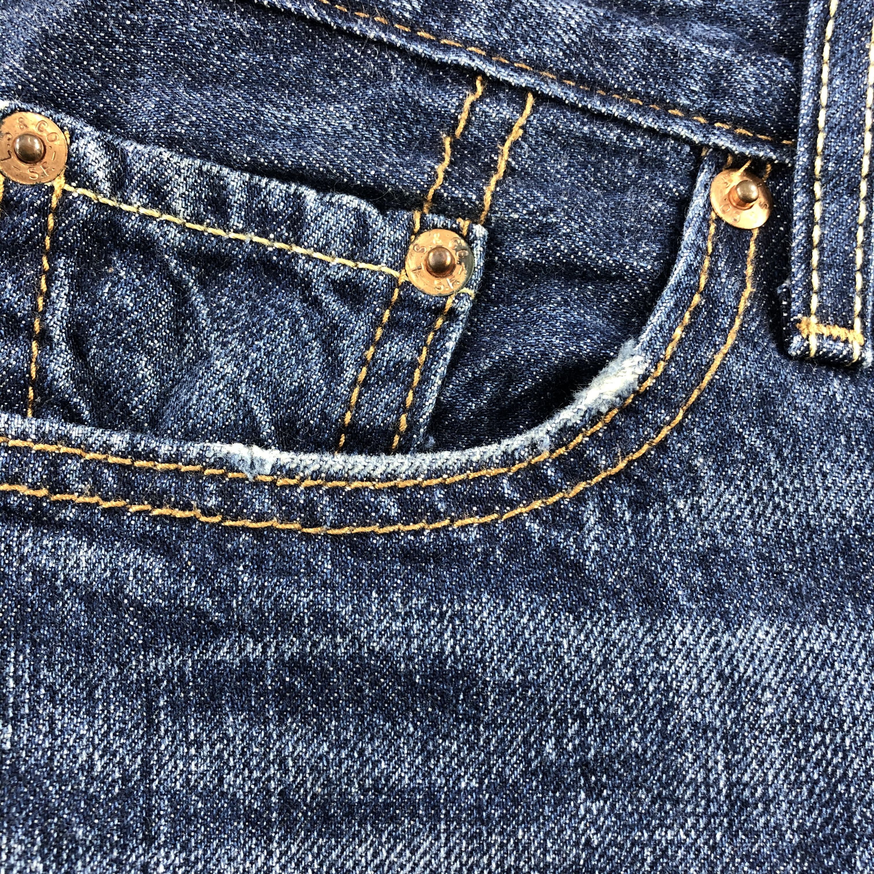 Levi's × Vintage Vintage Blue Wash Levis 501 Jeans-JM3055 Size US 30 / EU 46 - 10 Thumbnail