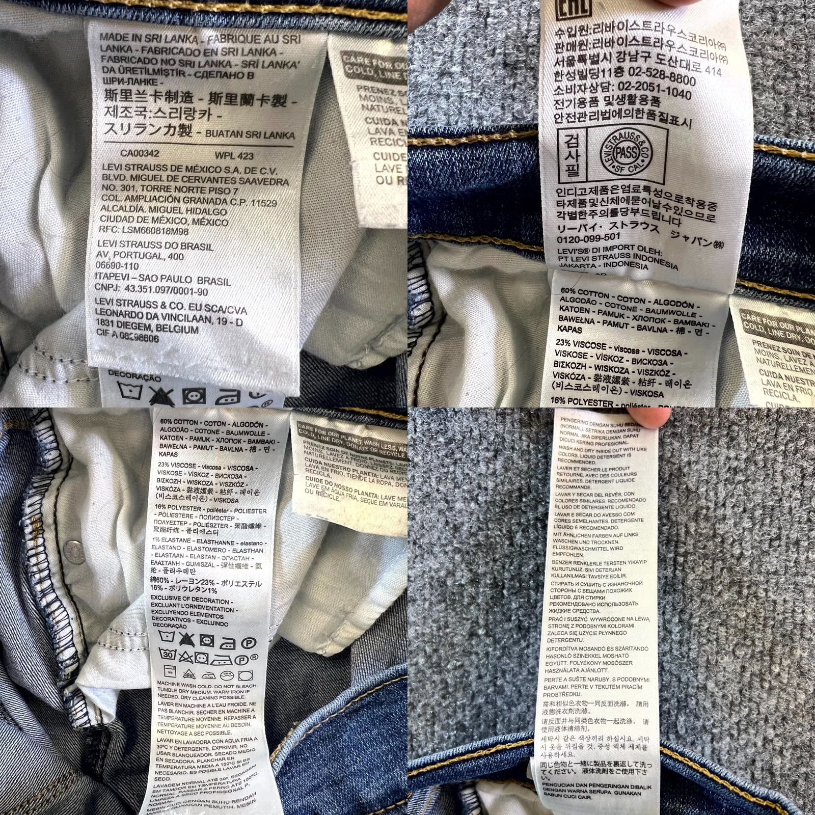 Levi's Levi's Classic Jeans Women 28 Blue Denim Medium Wash Streetwear Zip Fly Straight 5-Pocket Womens Jeans Blue 90s Retro Outdoor Size 28" / US 6 / IT 42 - 8 Thumbnail
