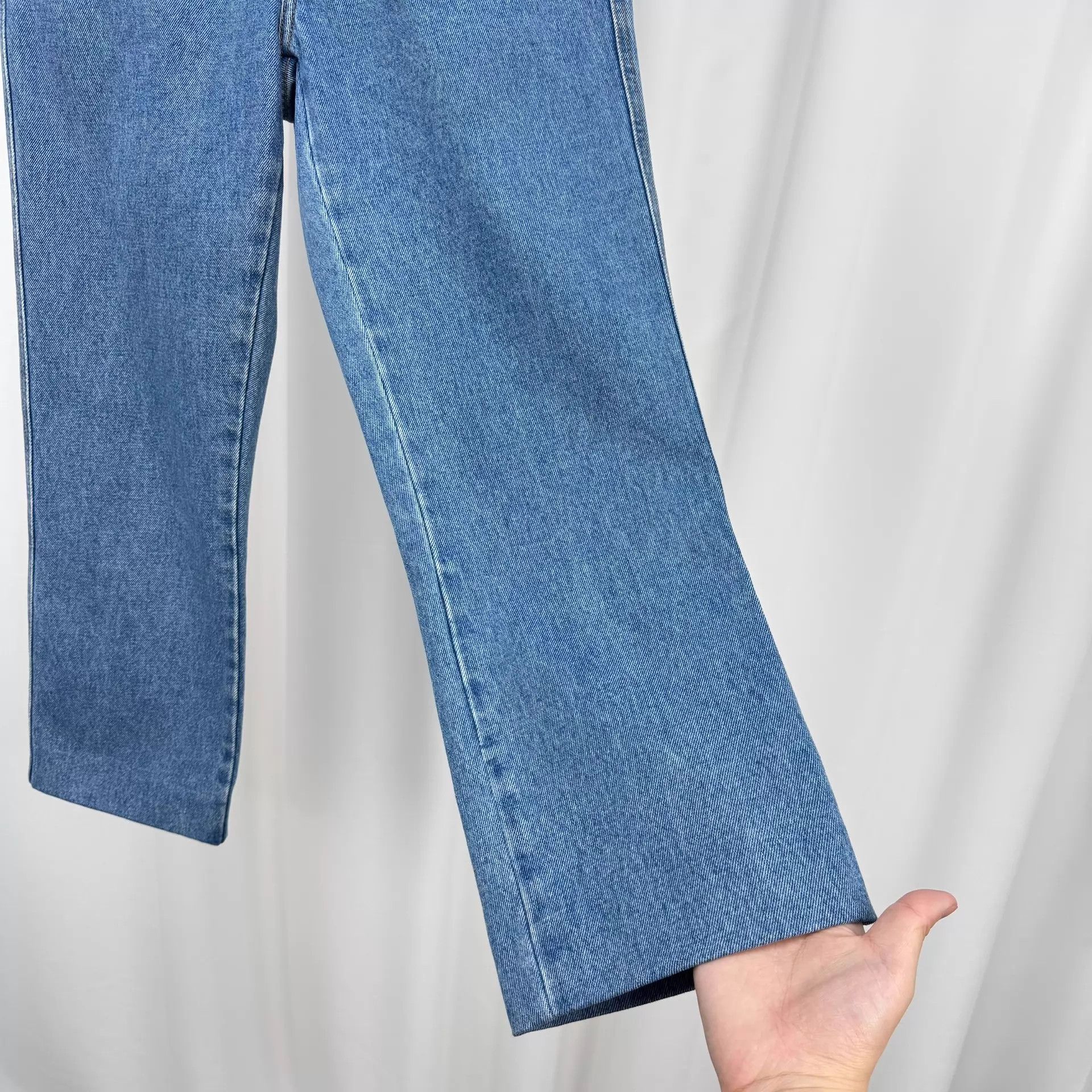 Loewe Loewe Washed Leather Patch Jeans 34 99 New Size 24" / US 00 / IT 34 - 4 Thumbnail